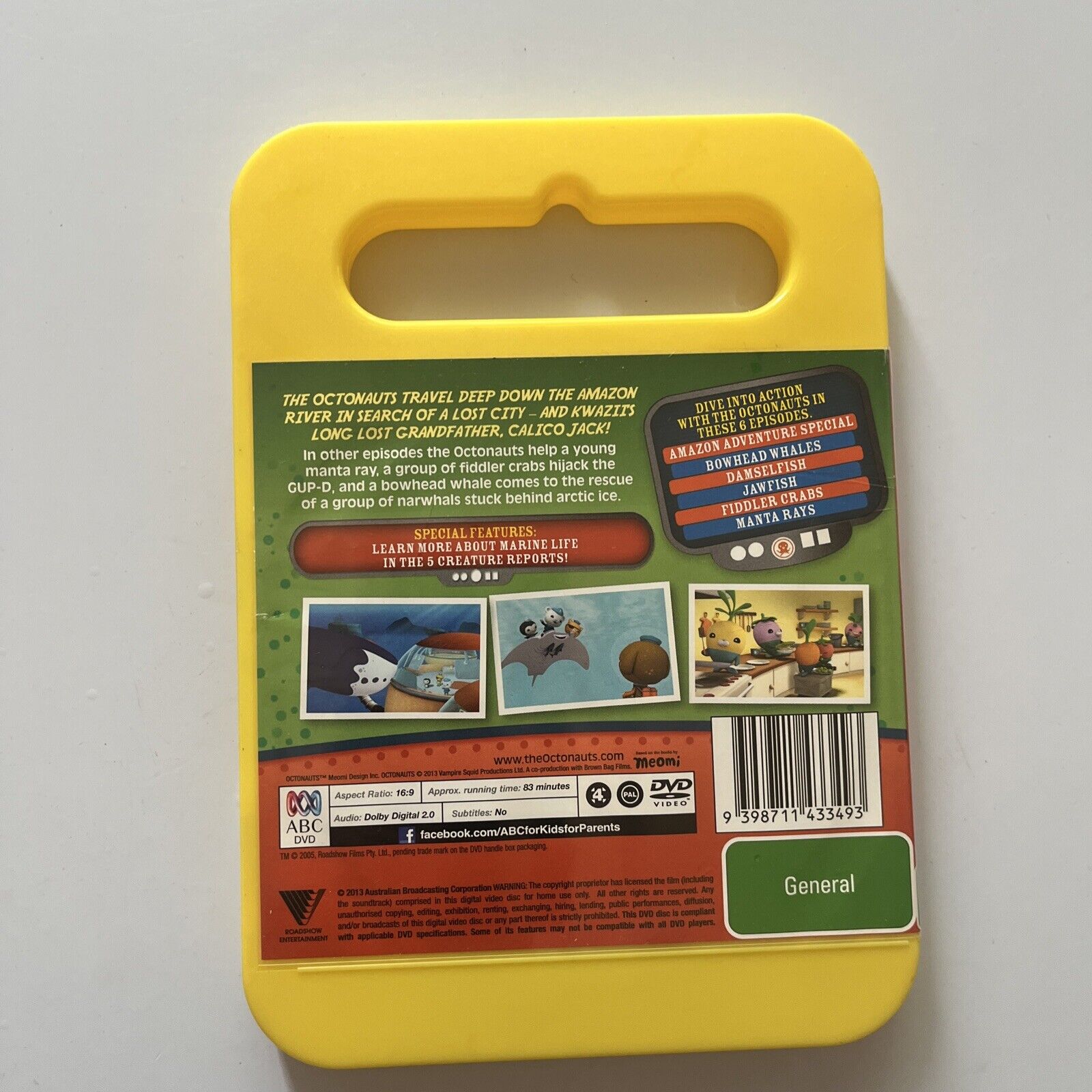 Octonauts - Amazon Adventure (DVD, 2012) Region 4 – Retro Unit
