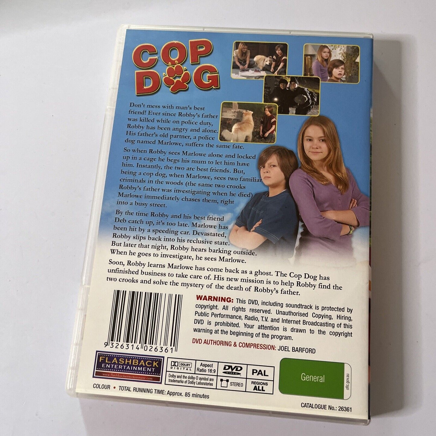 Cop Dog (DVD, 2008) Cassi Thomson, Stephanie Michels, NEW All Regions