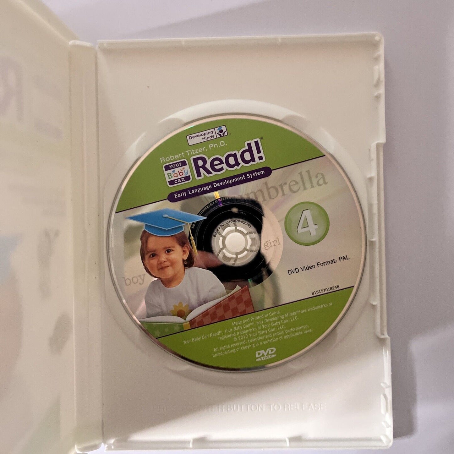 Robert Titzer - Your Baby Can Read! Volume 4 (DVD) All Regions