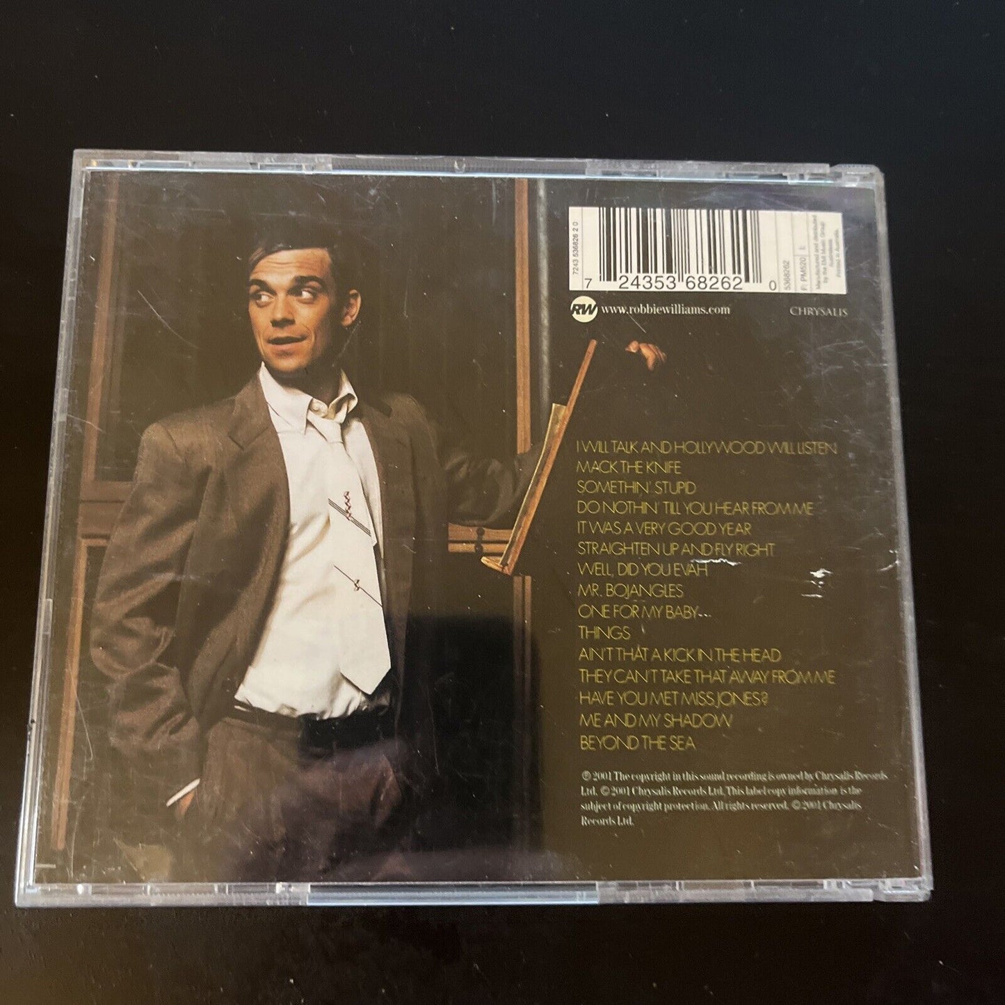 Robbie Williams - Swing When You're Winning (CD, 2001)