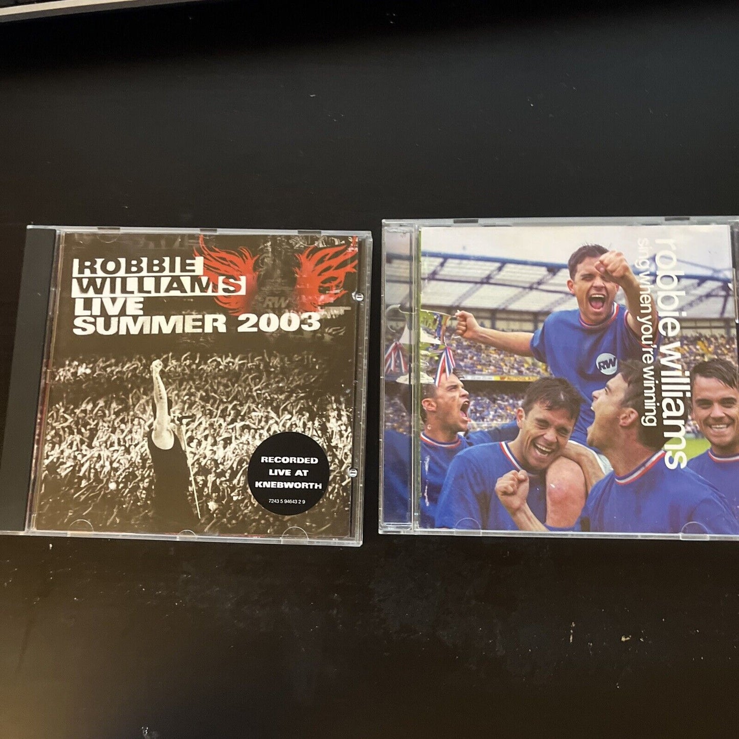 Robbie Williams - Sing When You're Winning / Live Summer 2003 (CD, 2-Disc)