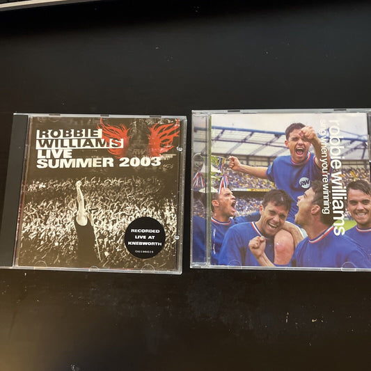 Robbie Williams - Sing When You're Winning / Live Summer 2003 (CD, 2-Disc)