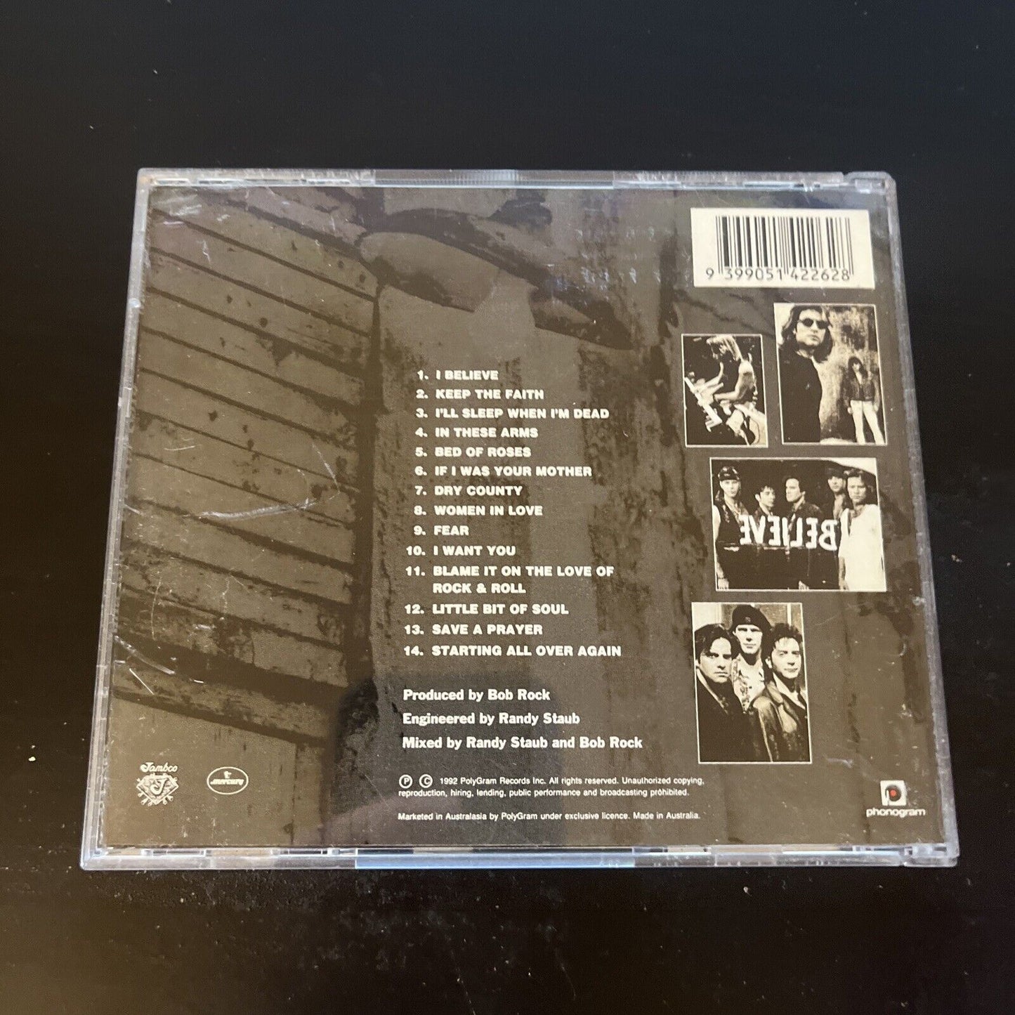 Bon Jovi - Keep The Faith  (CD, 1992)