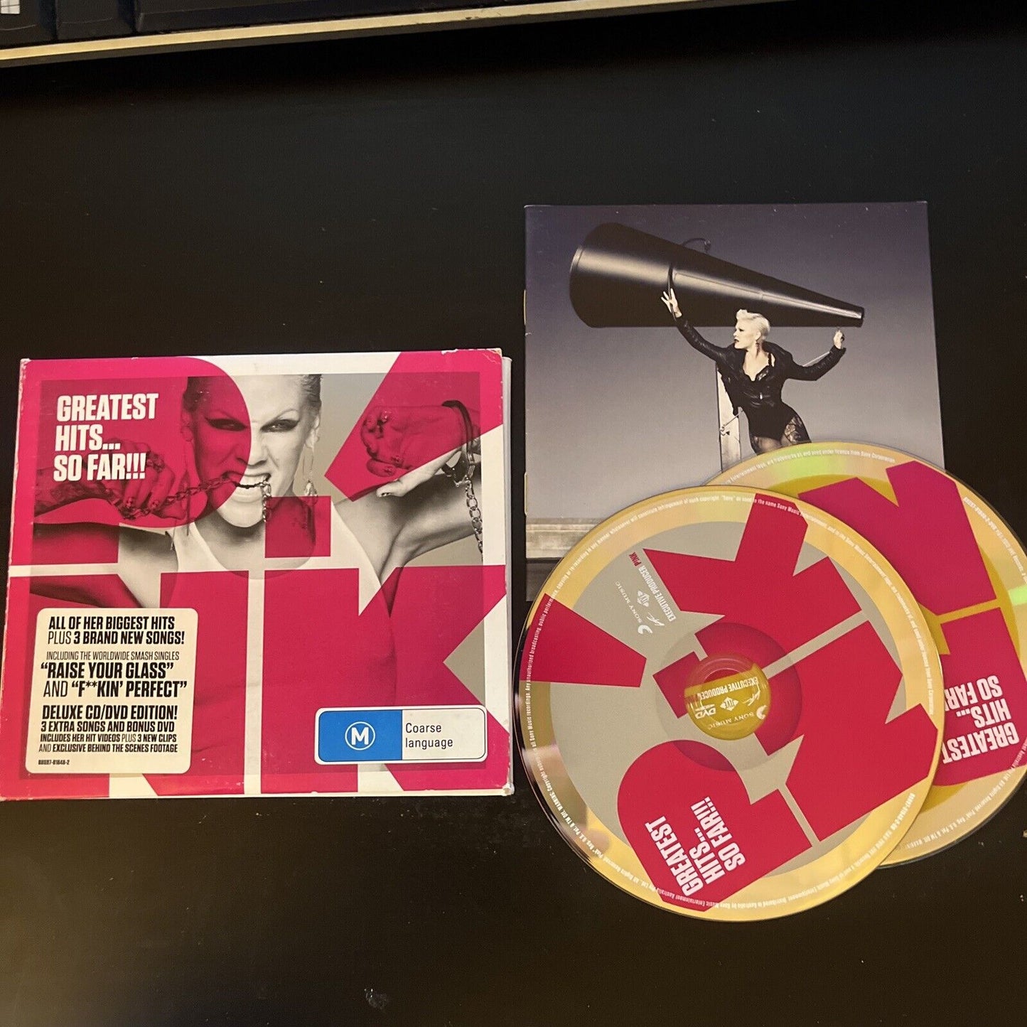 P!NK – Greatest Hits... So Far!!! (CD/DVD, 2010, 2-Disc) digipak