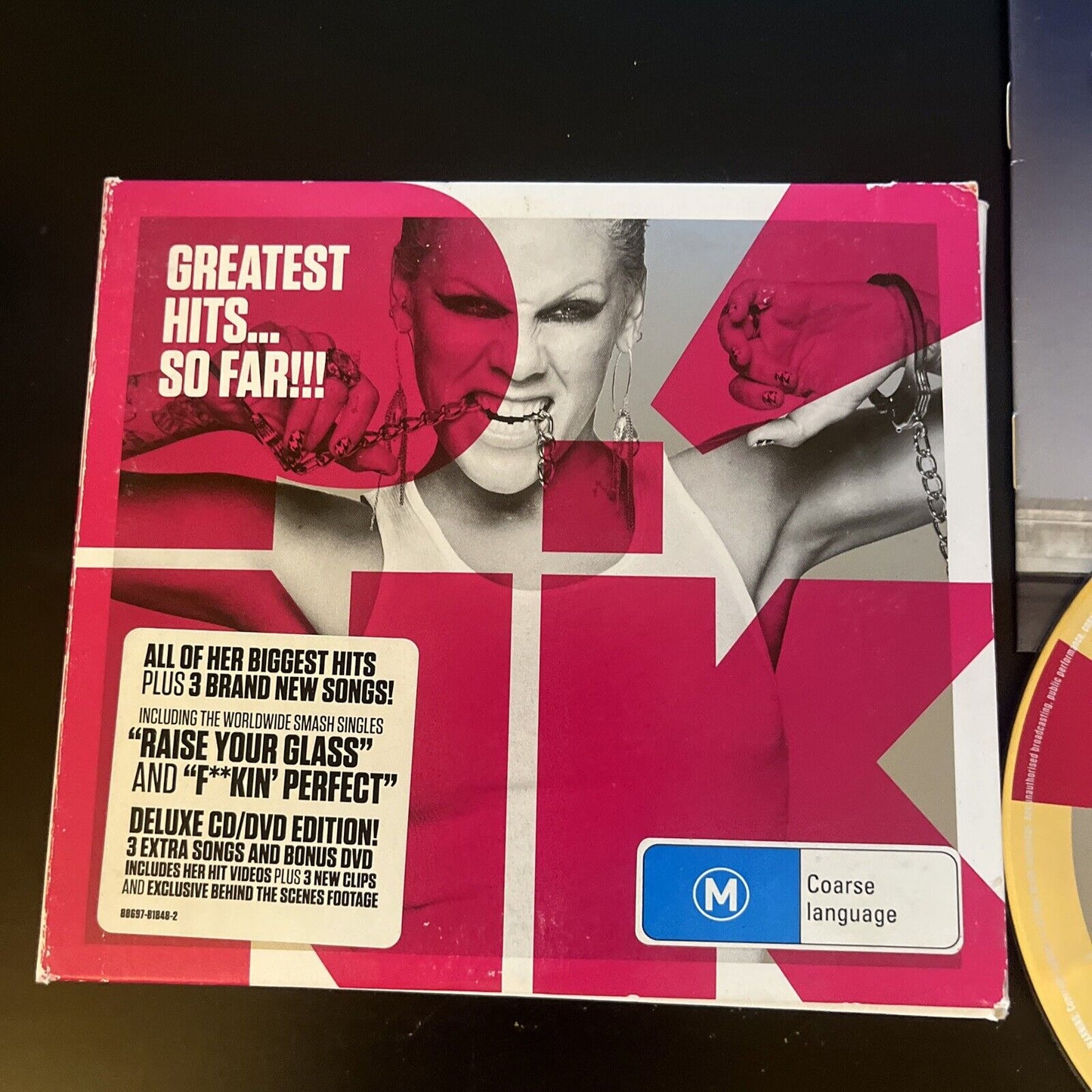 P!NK – Greatest Hits... So Far!!! (CD/DVD, 2010, 2-Disc) digipak