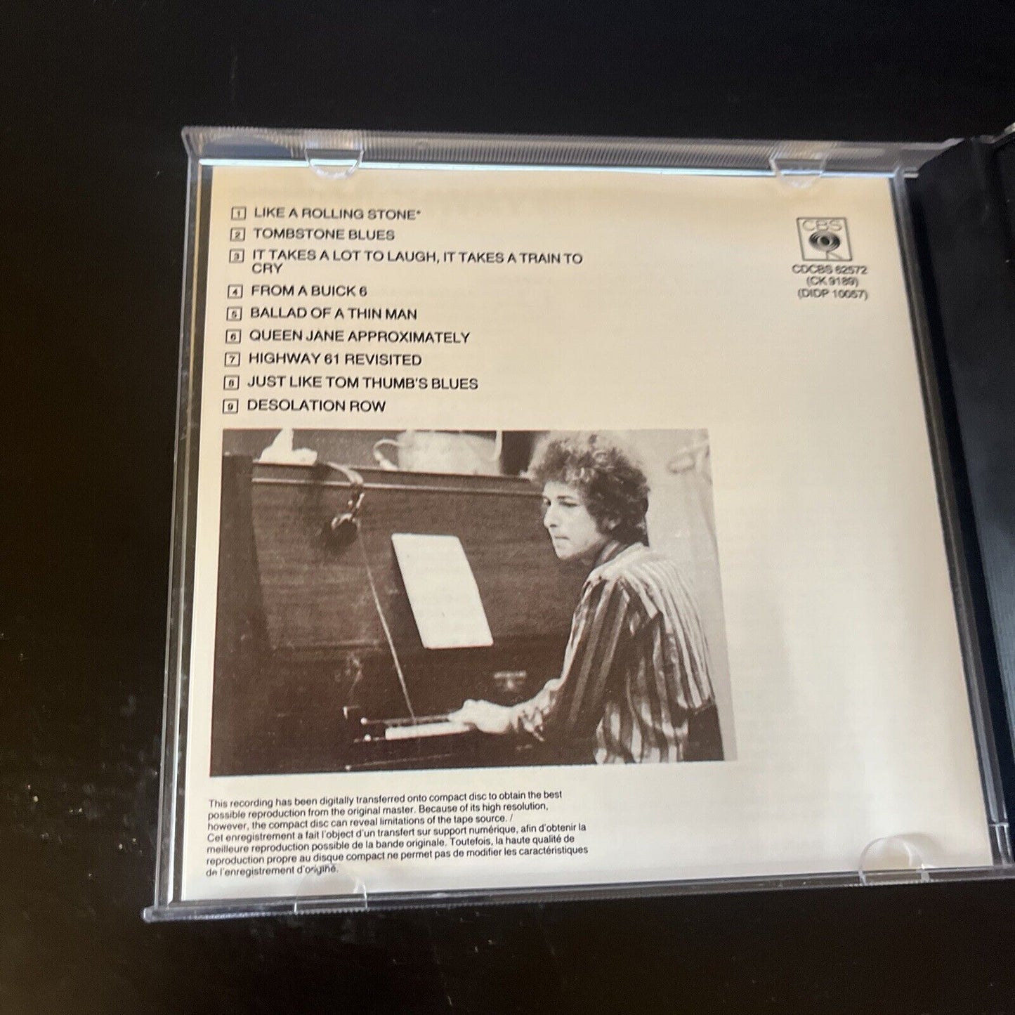 Bob Dylan - Highway 61 Revisited (CD, 1967)