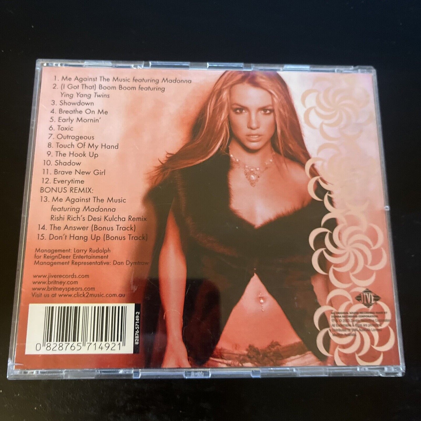 Britney Spears - In the Zone (CD, 2003)