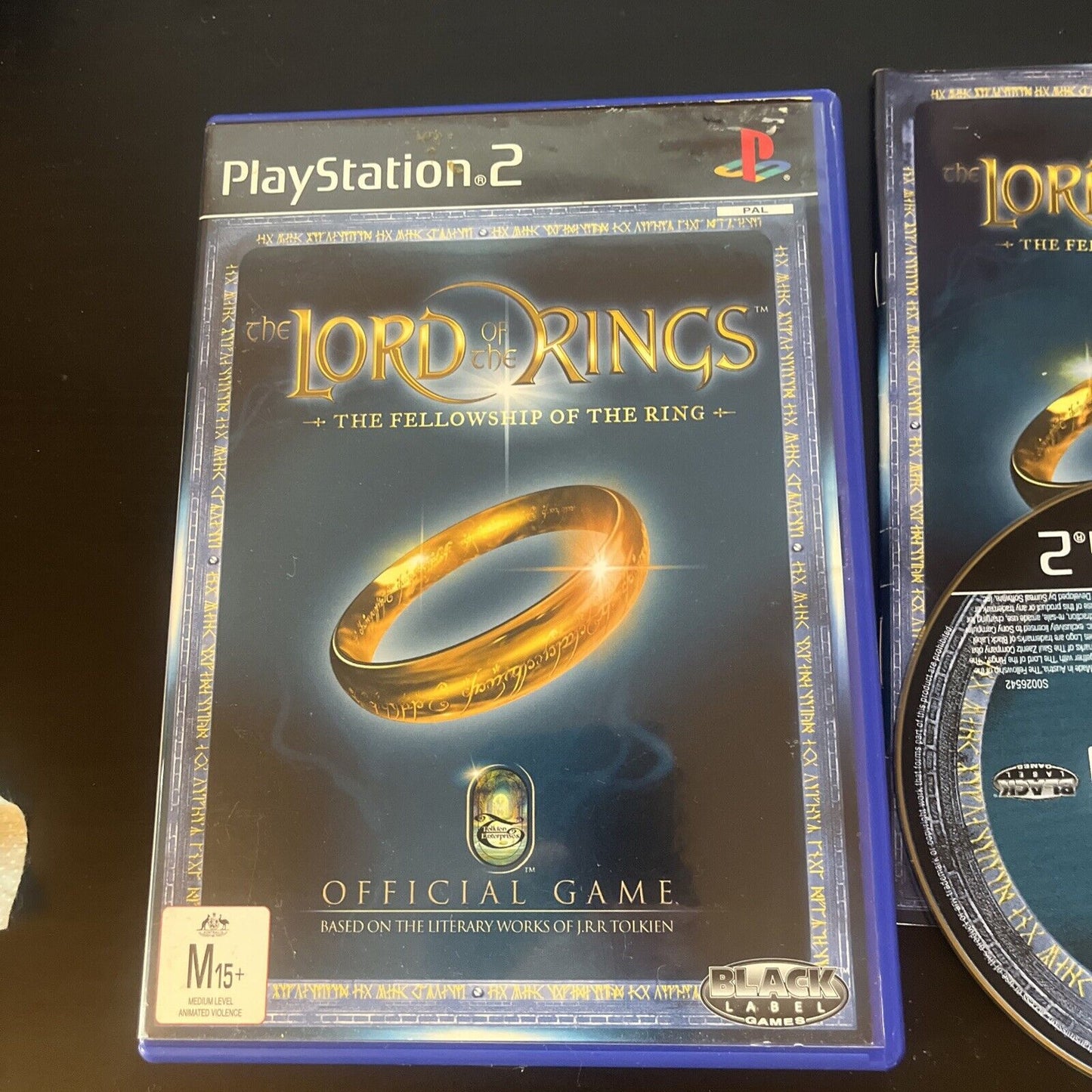 The Lord Of The Rings: The Fellowship Of The Ring Sony PS2 With Manual PAL