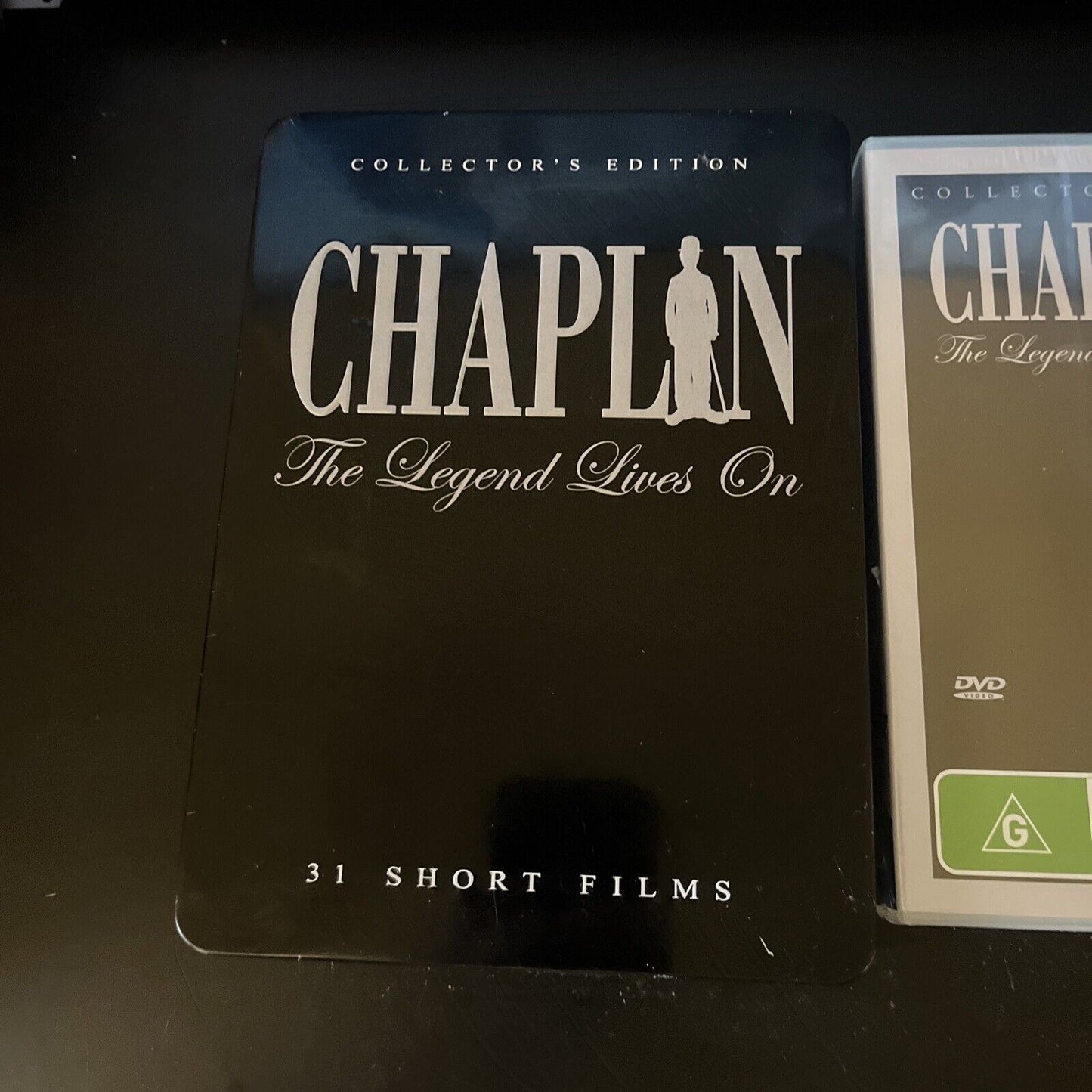 Chaplin Collection - The Legend Lives On - SteelBook (DVD, 5-Disc) All Regions