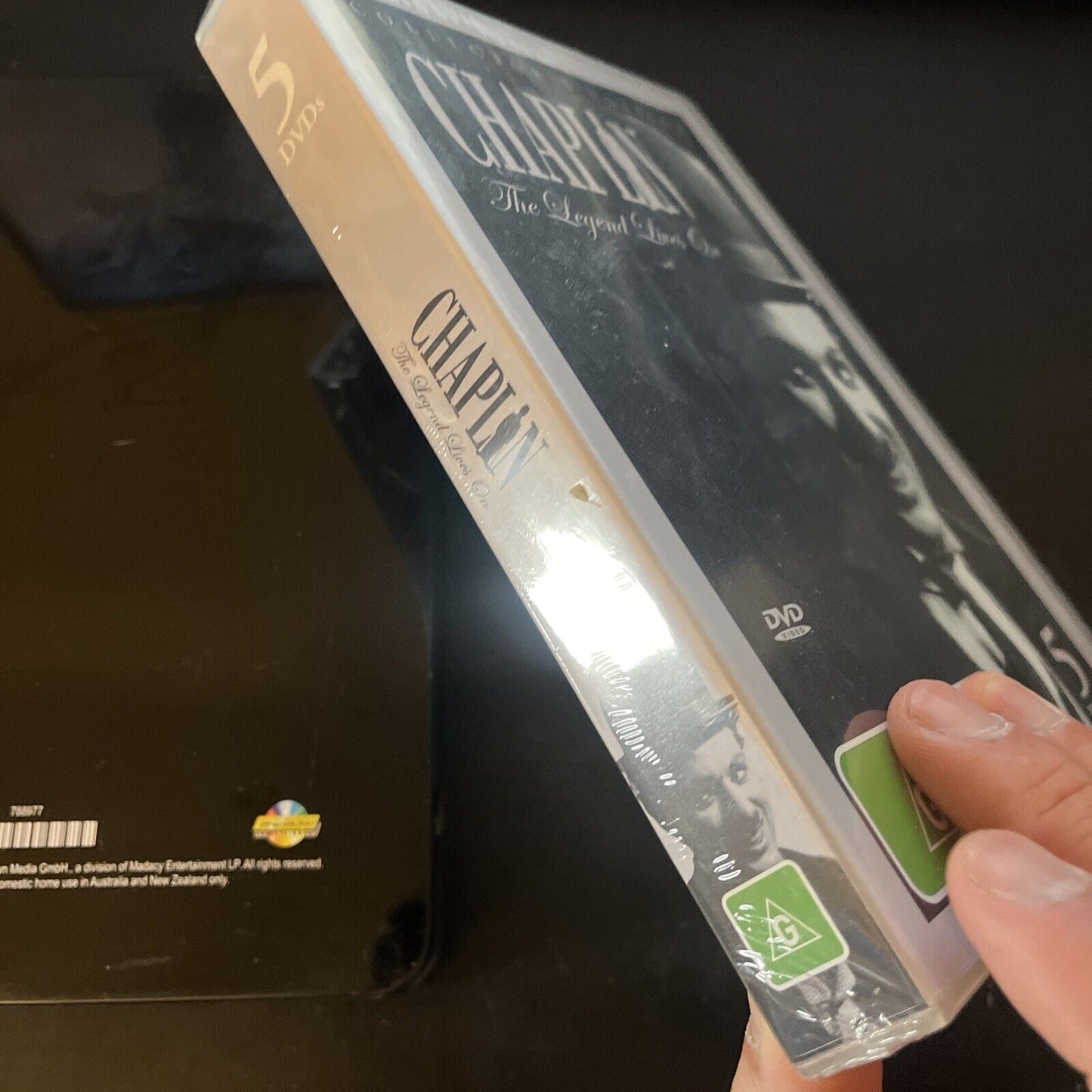 Chaplin Collection - The Legend Lives On - SteelBook (DVD, 5-Disc) All Regions