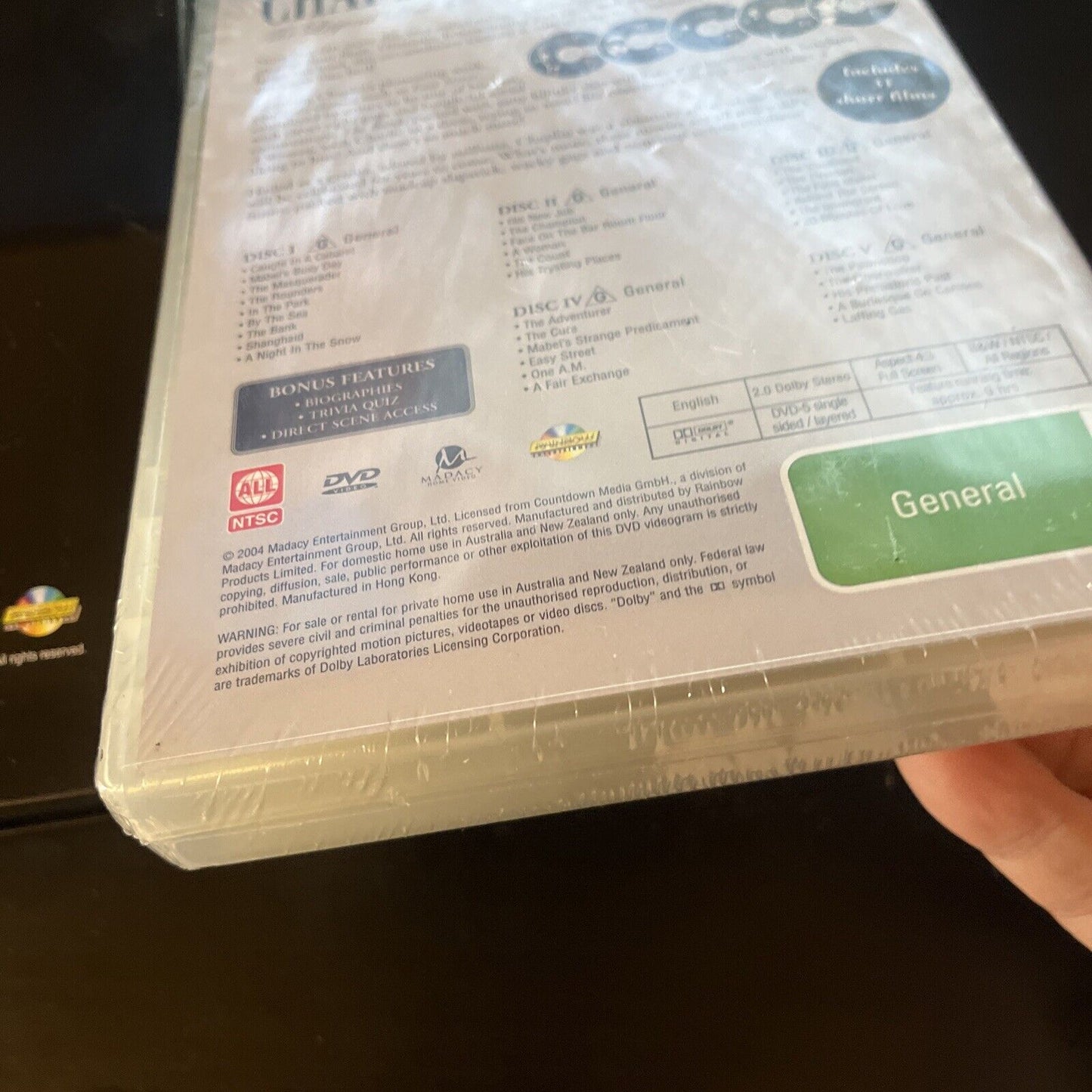 Chaplin Collection - The Legend Lives On - SteelBook (DVD, 5-Disc) All Regions