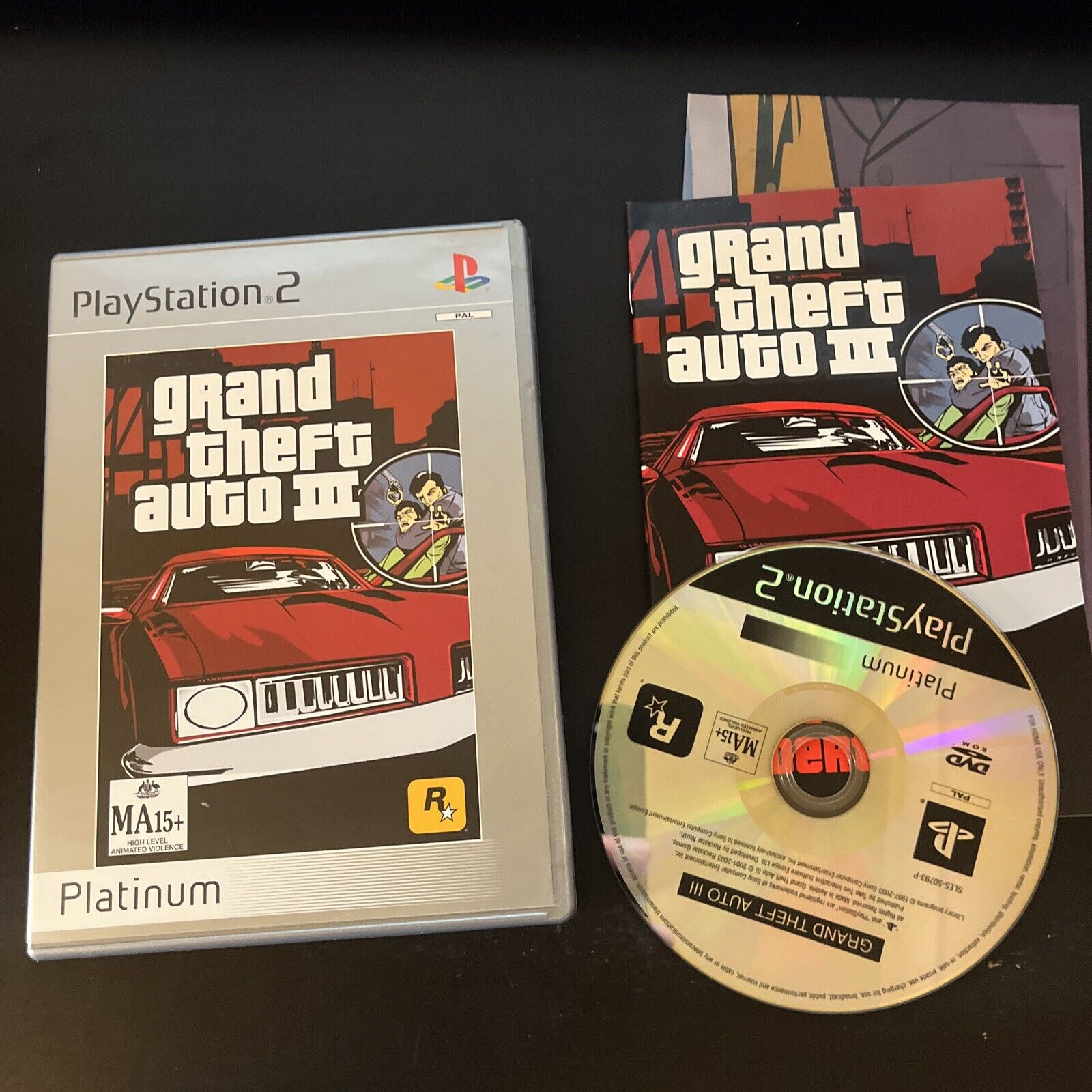 GRAND THEFT AUTO Vice City Sony PlayStation 2 2002 GTA PS2 Black Label GRAND THEFT AUTO Vice City Sony PlayStation 2 2002 GTA PS2 Black Label