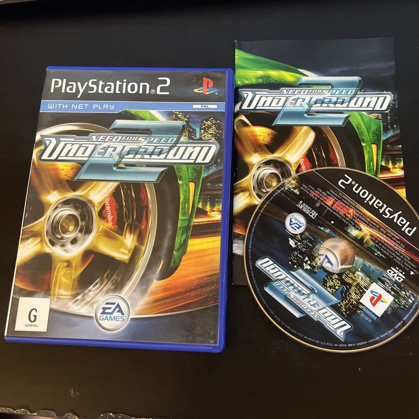 Need For Speed Underground 2 PS2 PlayStation 2 PAL Complete With Manual