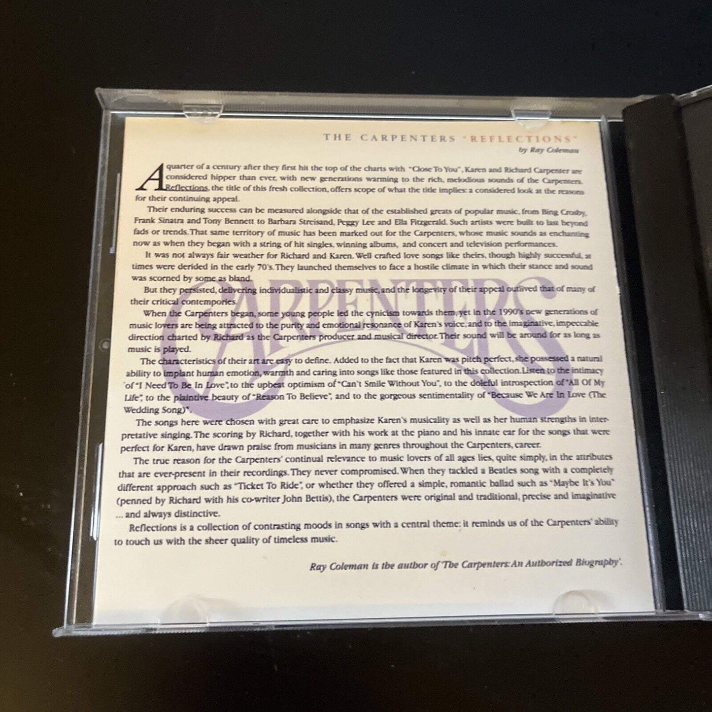 Carpenters - Reflections (CD, 1998)