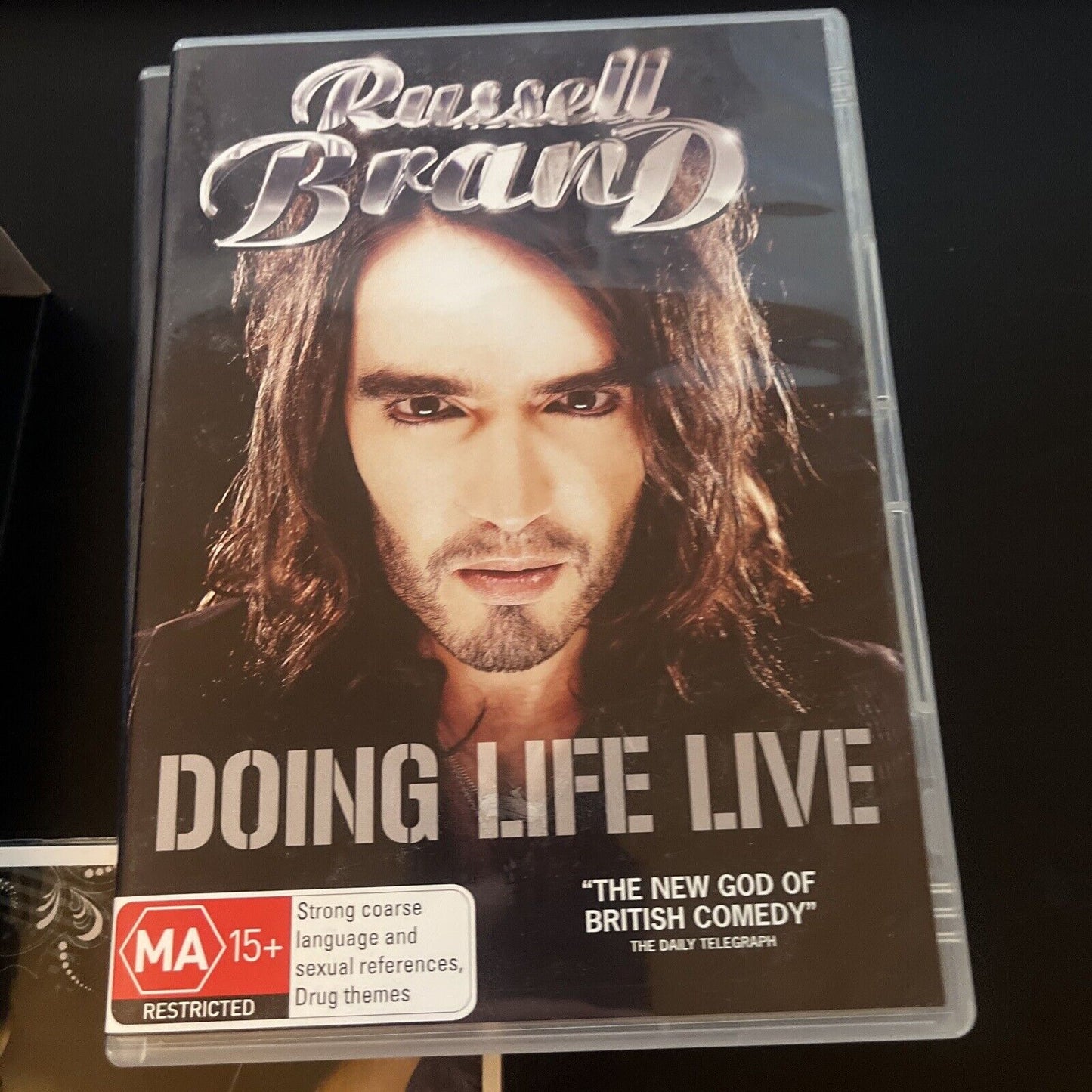 Russell Brand - My Boxy Wox (DVD, 2009, 2-Disc & Postcards) Region 4