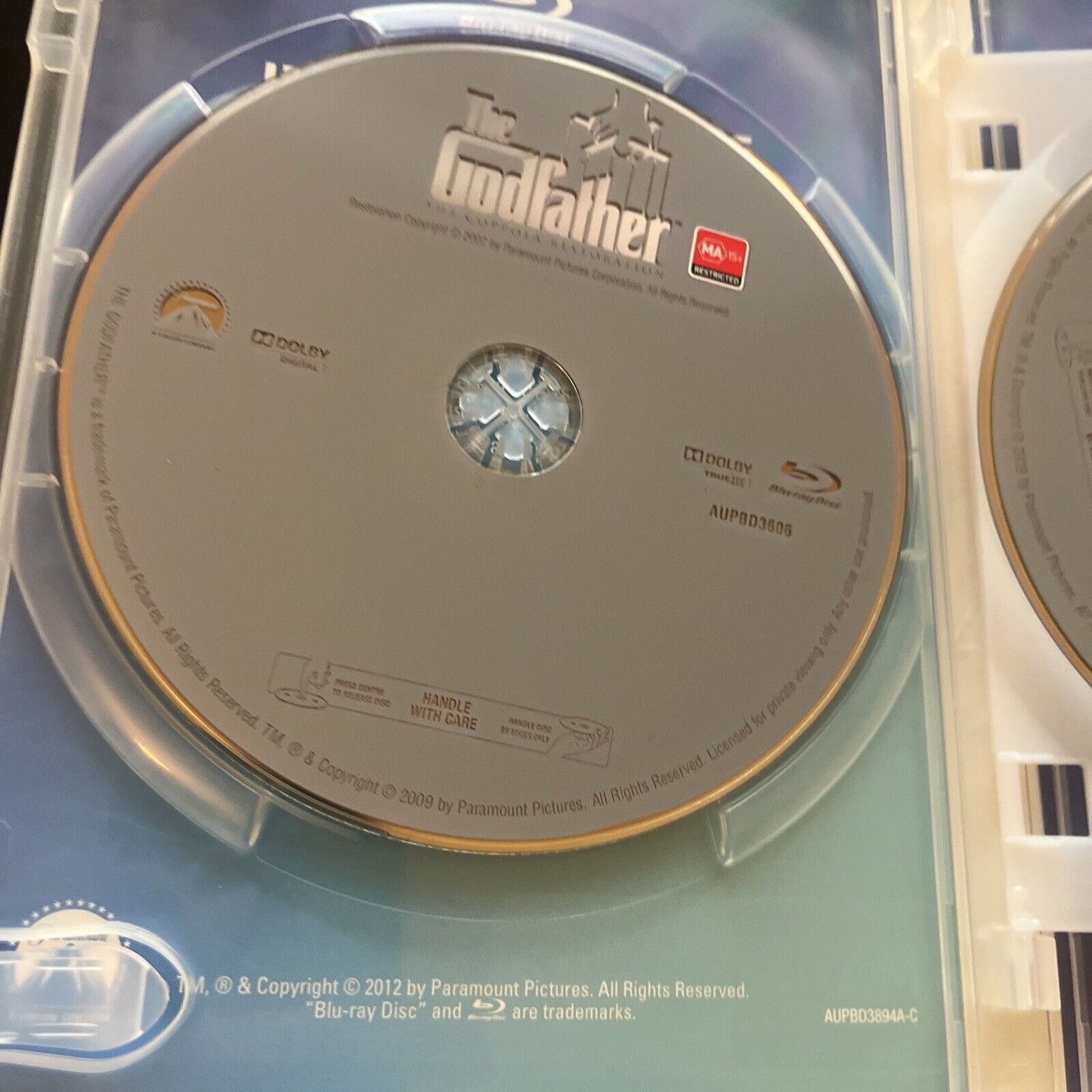 The Godfather 1,2,3 - The Coppola Restoration (Bluray, 3-Disc) Region B