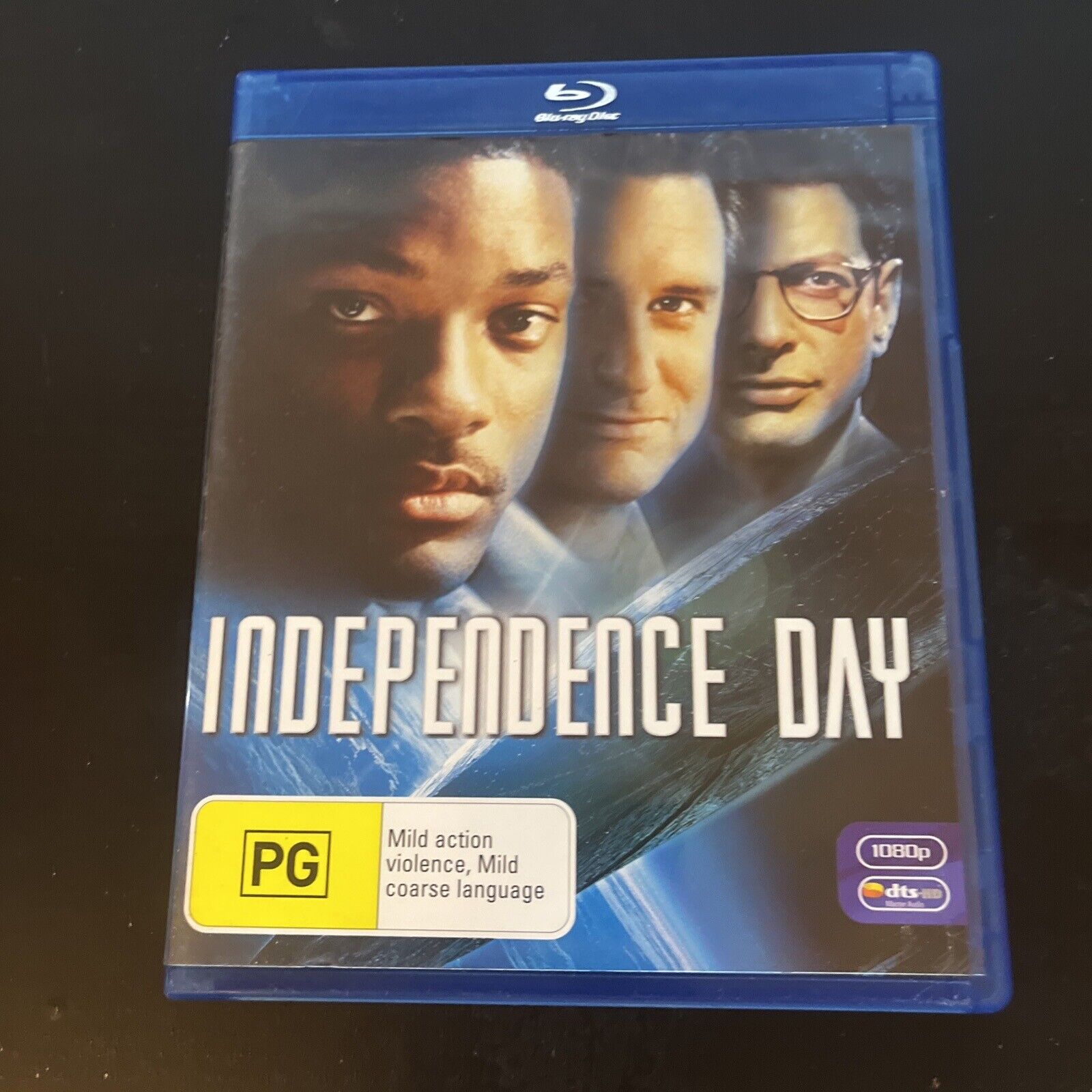 Independence Day (Blu-ray, 1996) Randy Quaid, Will Smith Region B ...