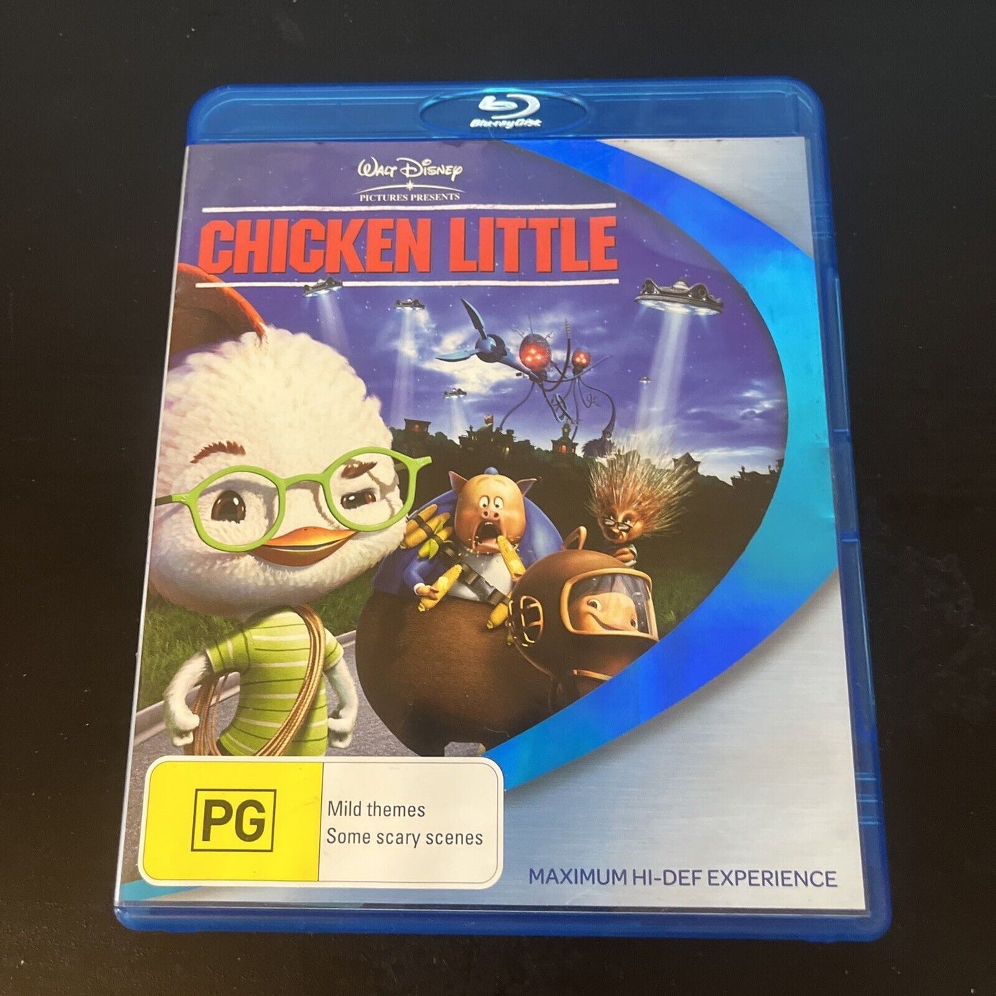 Chicken Little (Blu-ray, 2005) Joan Cusack, Zach Braff Region B