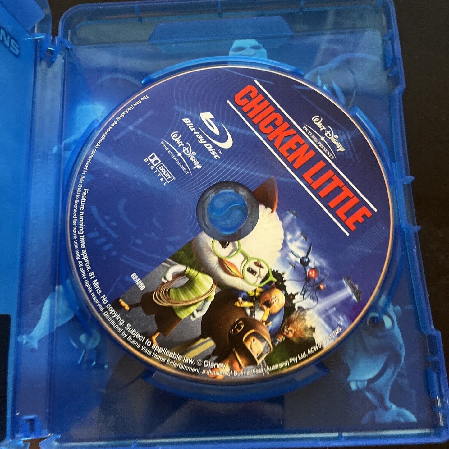 Chicken Little (Blu-ray, 2005) Joan Cusack, Zach Braff Region B