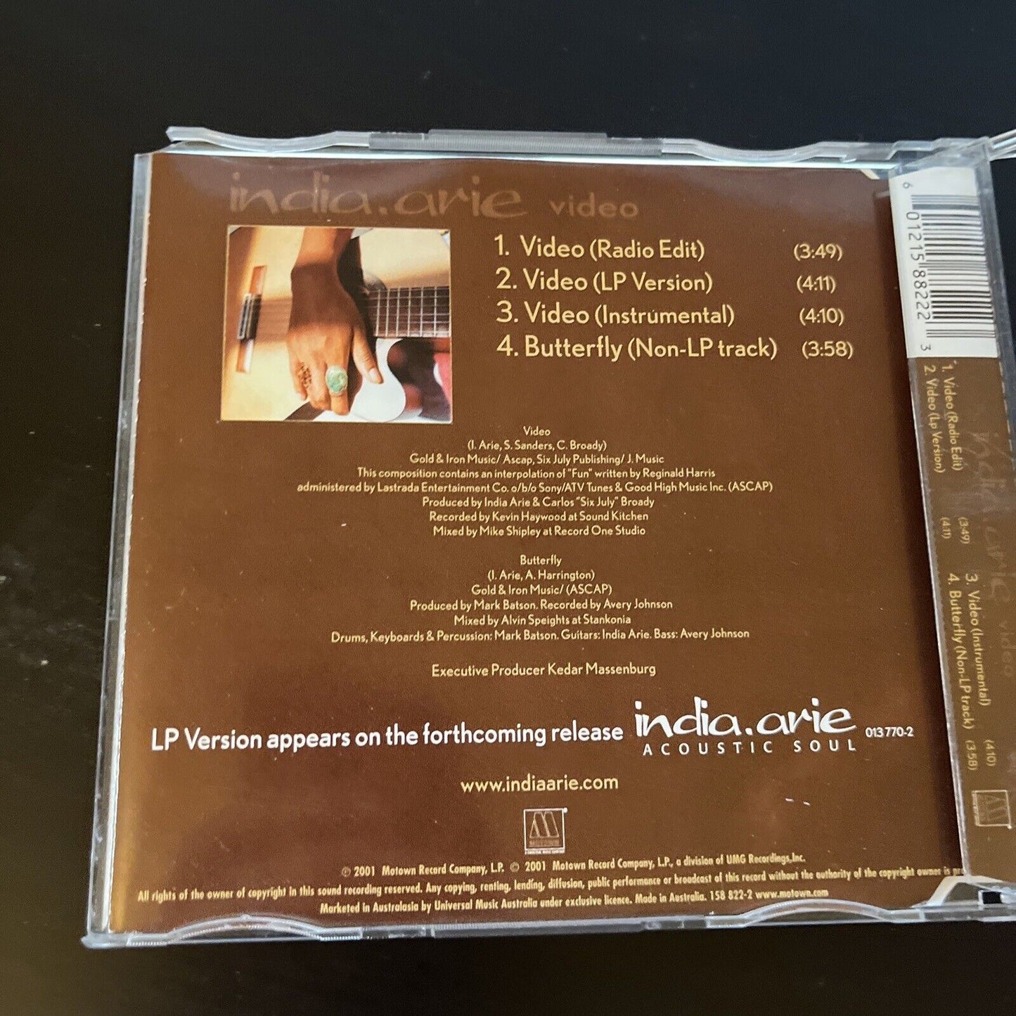 India.Arie - Video (CD, 2001)