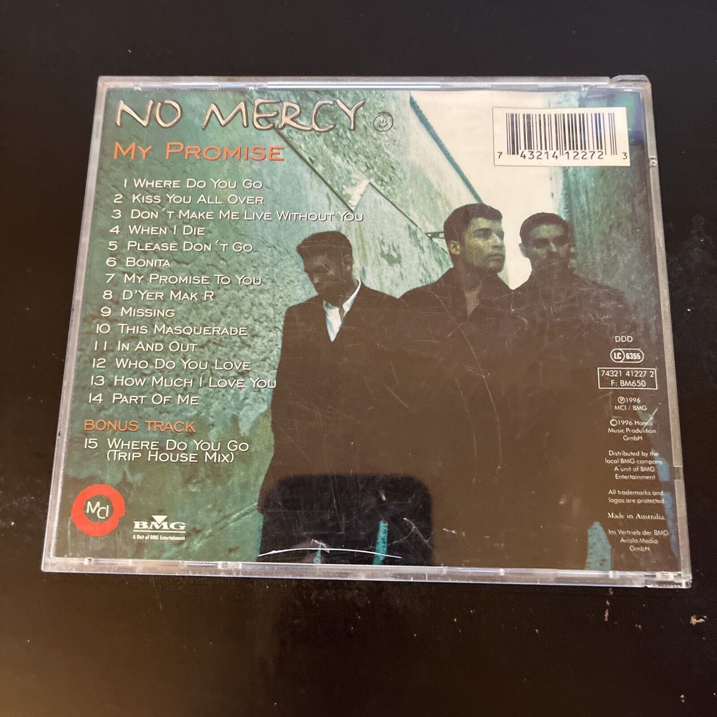 No Mercy - My Promise (CD, 1996)