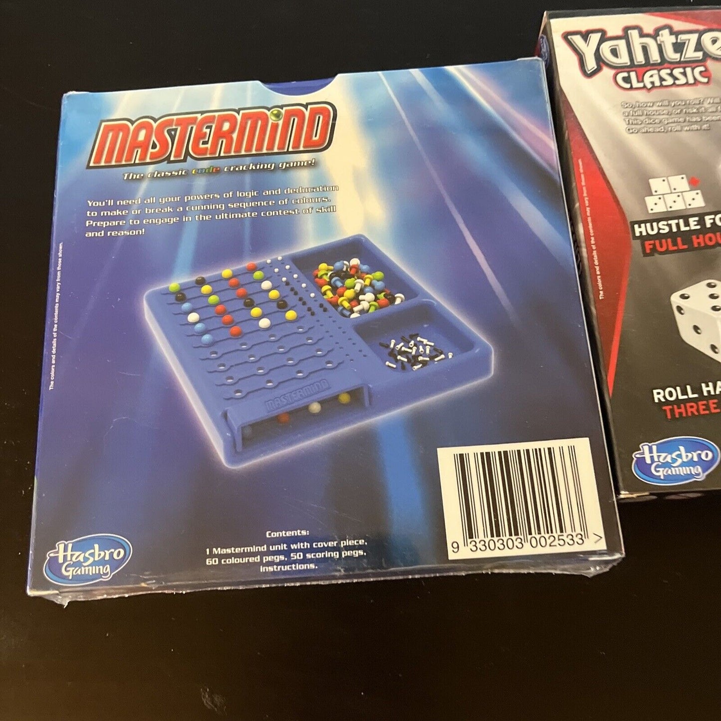 *New Sealed* Yahtzee Classic Mini Version Family / Mastermind Mini Game