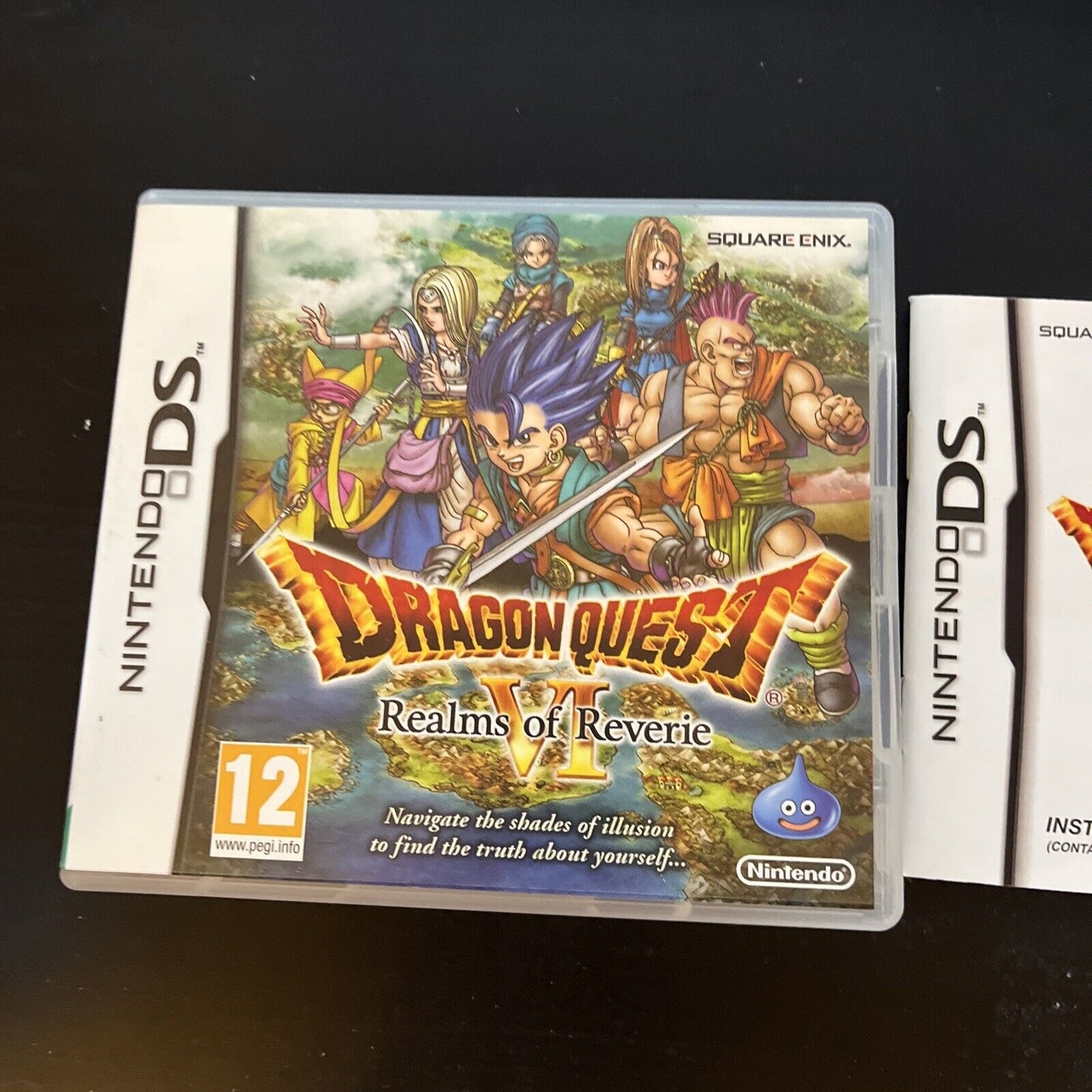 Dragon Quest VI Realms Of Reverie Nintendo DS *No Game - Box & Manual Only*