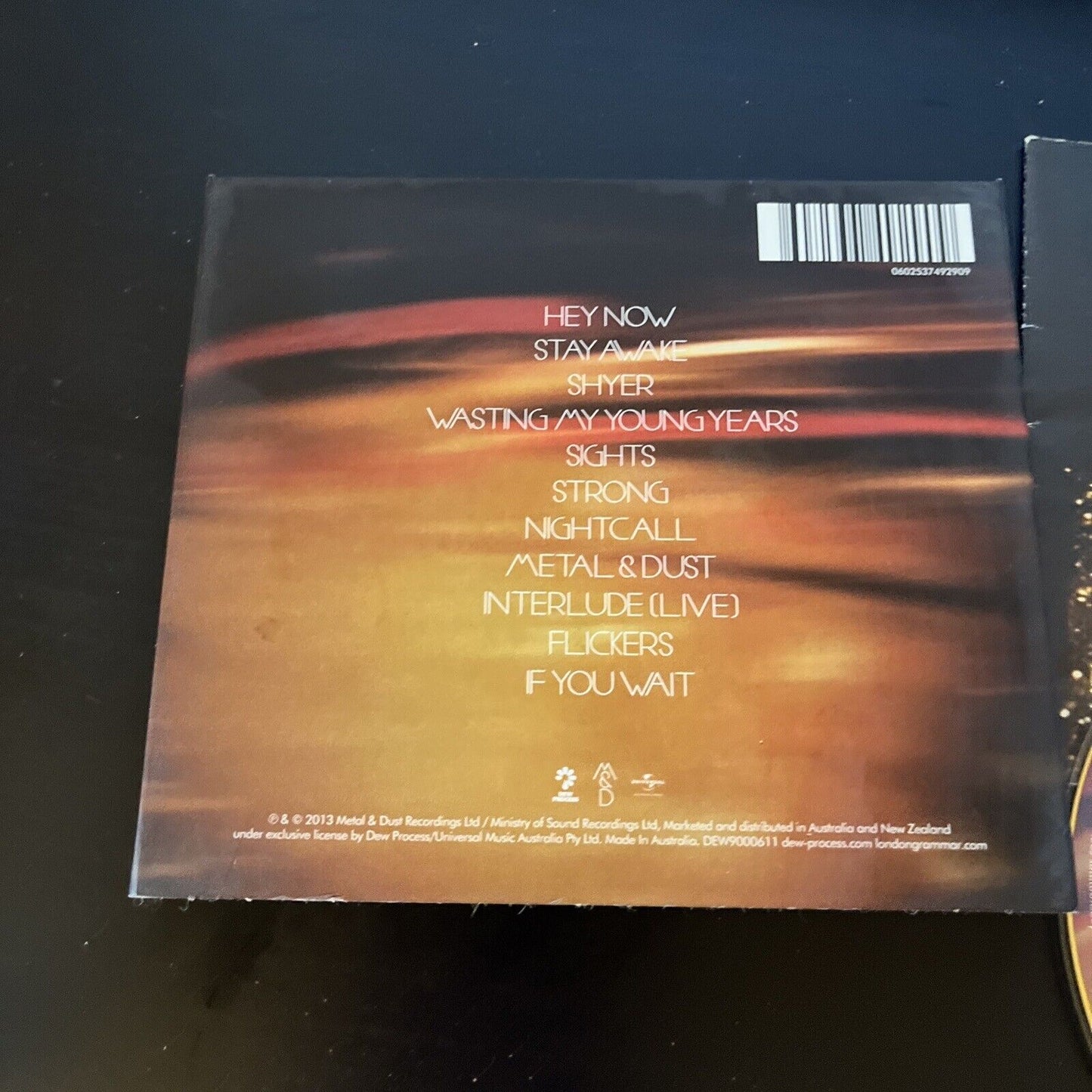 London Grammar ‎- If You Wait (CD, 2013)