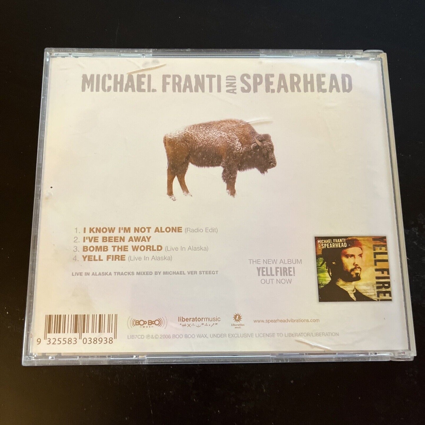 Michael Franti & Spearhead - I Know I'm Not Alone (CD, 2006) Limited Edition