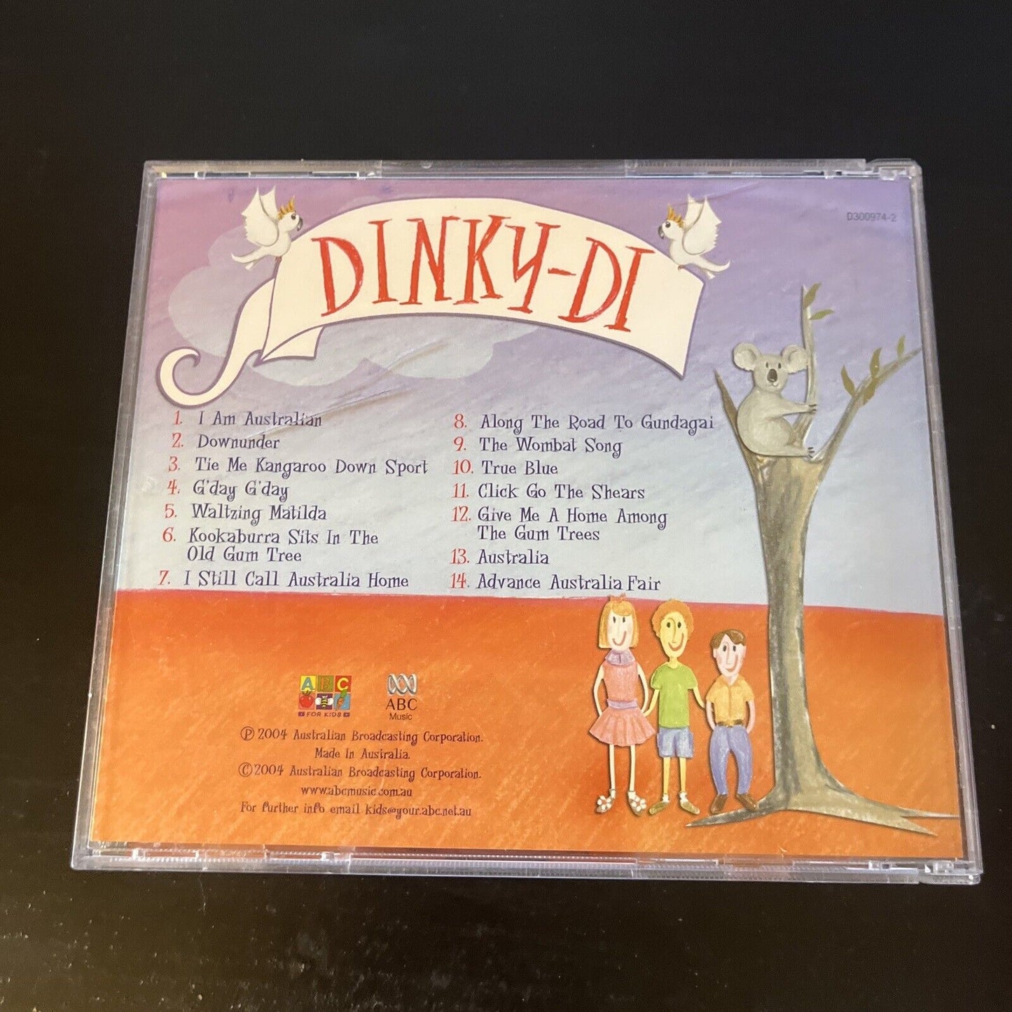 ABC For Kids - Dinky-Di - Collection of Aussie Songs For Kids (CD, 2004)