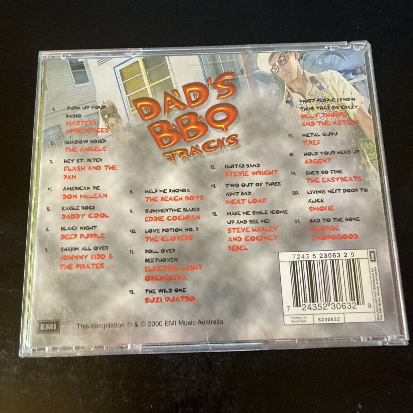 Dad's BBQ Tracks - Electric Light Orchestra, Deep Purple, Beach Boys (CD, 2000)