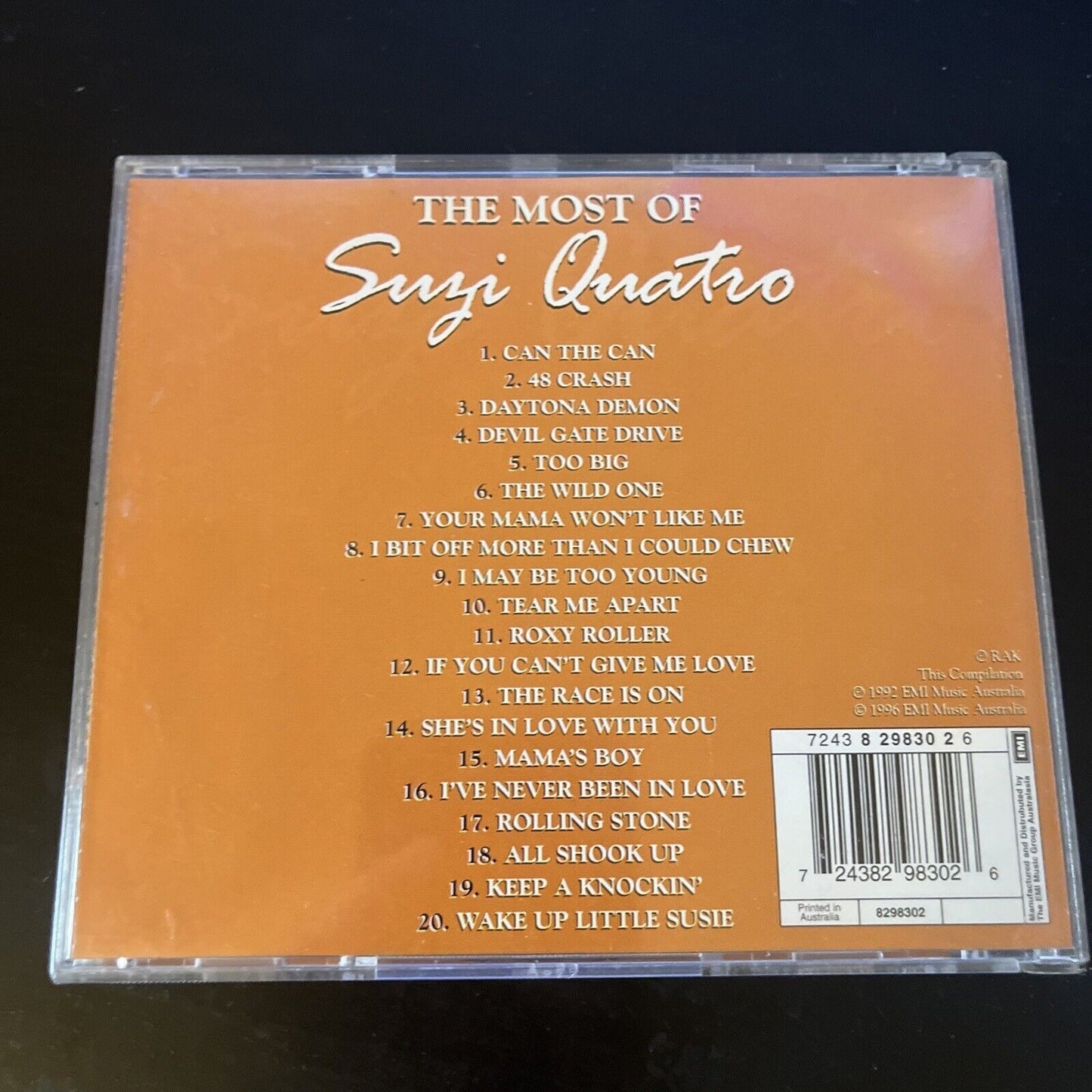 Suzi Quatro - The Most of Suzi Quatro (CD, 2004)