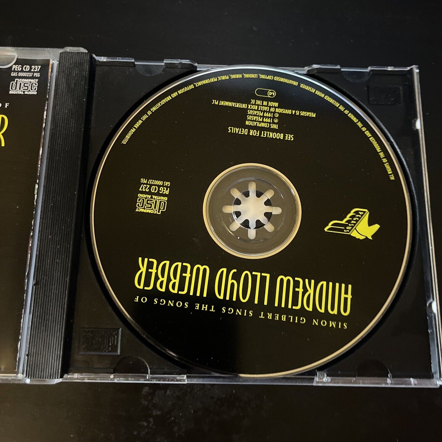 Simon Gilbert Sings The Songs Of Andrew Lloyd Webber (CD, 1999)