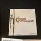 Chrono Trigger Nintendo DS *Box And Manual Only - No Game Cartridge*