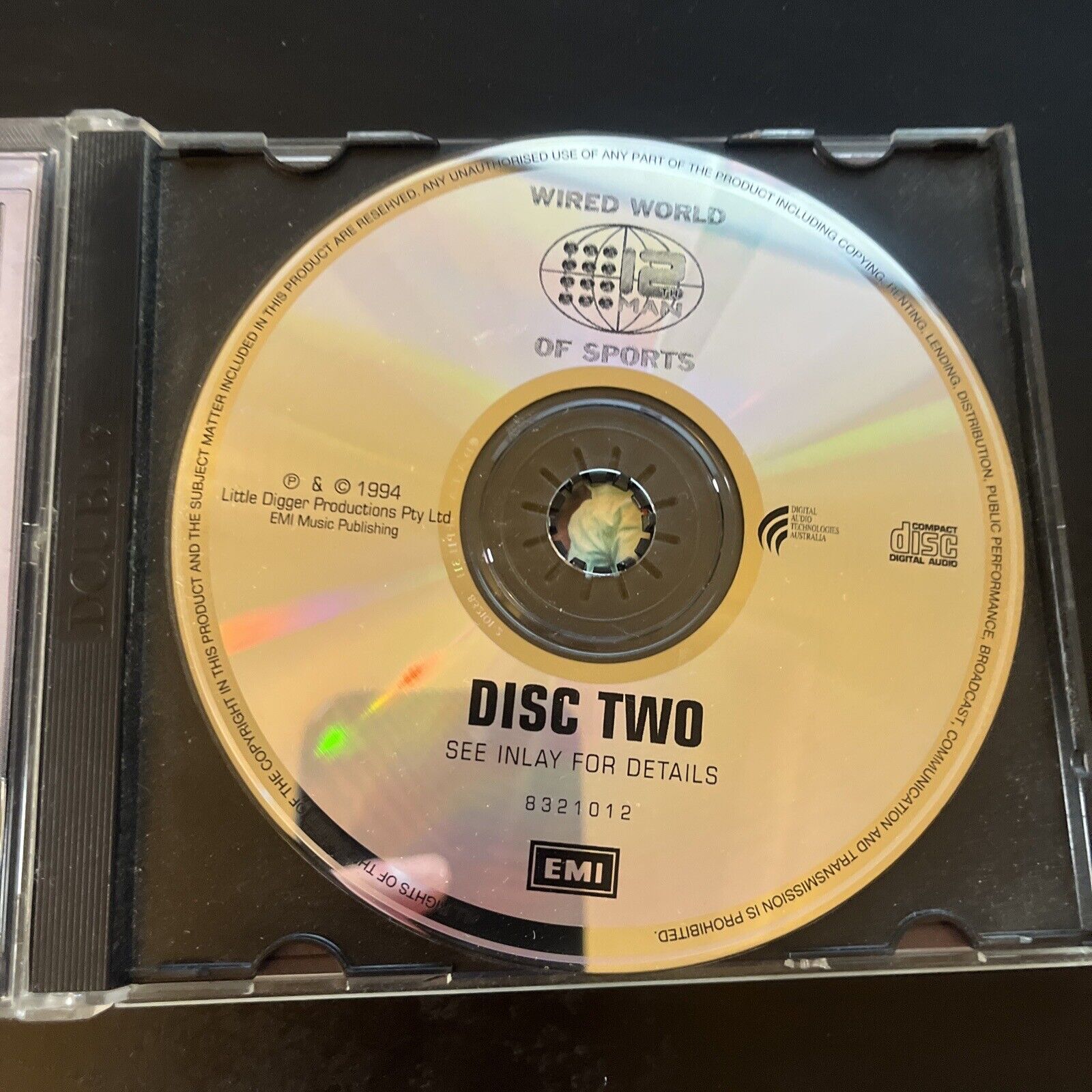 The 12th Man Wired World Of Sports - Volume Two (CD, 1994, 2-Disc
