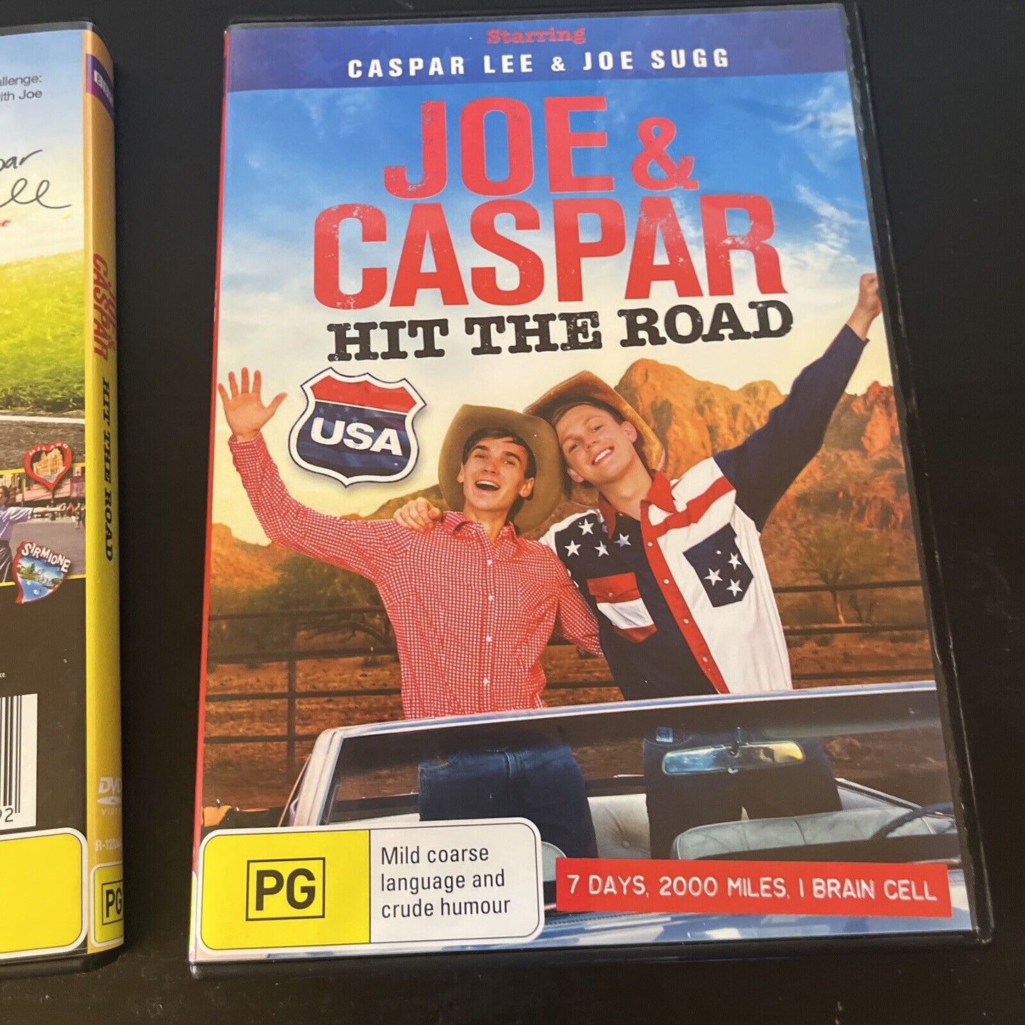 Joe & Caspar Hit The Road USA & Europe (DVD, 2015, 2-Disc) NEW Region 4