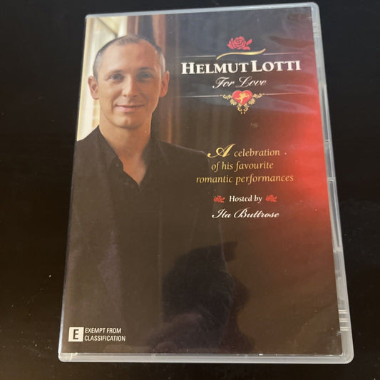 Helmut Lotti - For Love (DVD, 2009) All Regions
