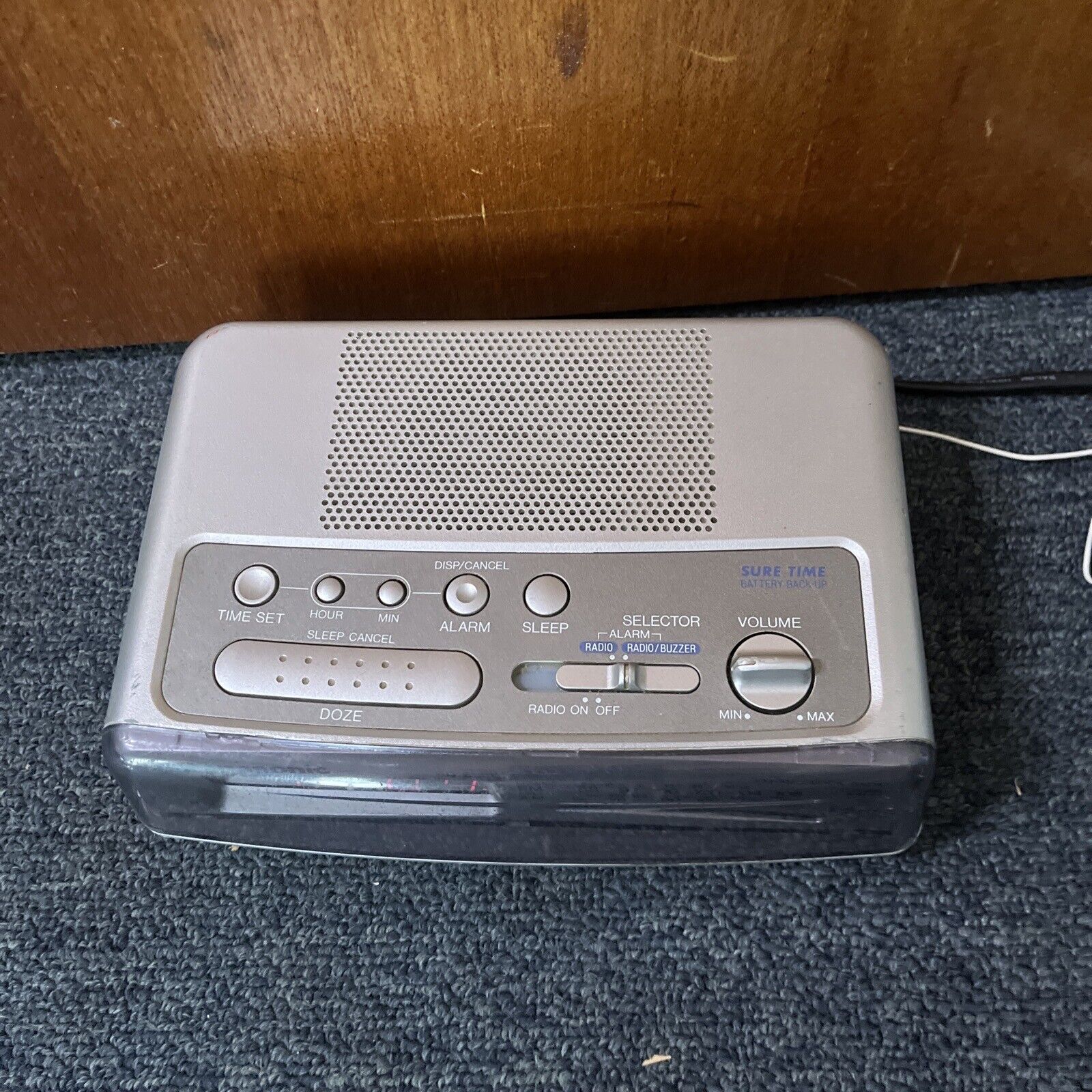 Panasonic RC-6266 Alarm Clock AM/FM Radio – Retro Unit