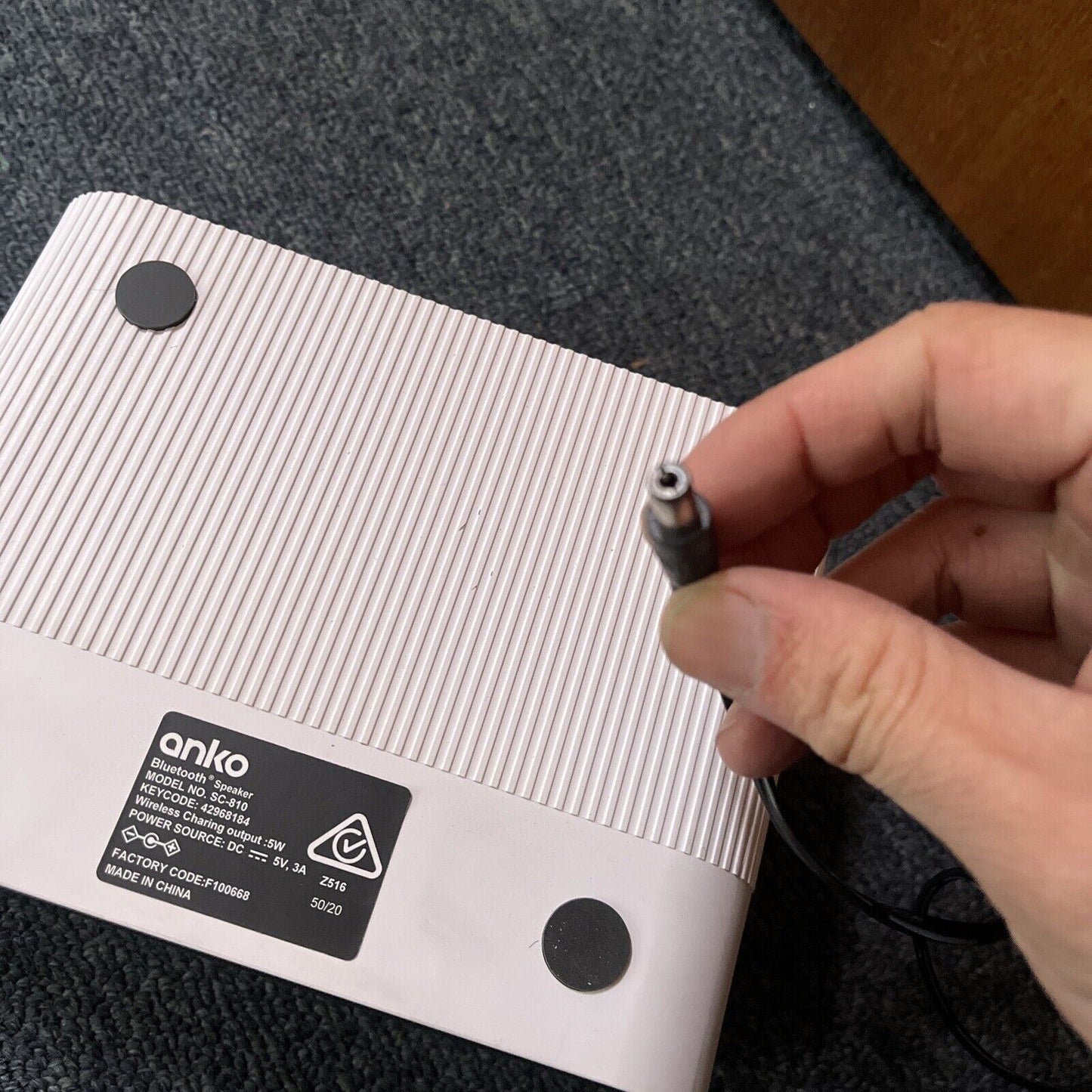 Anko Bluetooth Speaker Alarm Clock SC-810