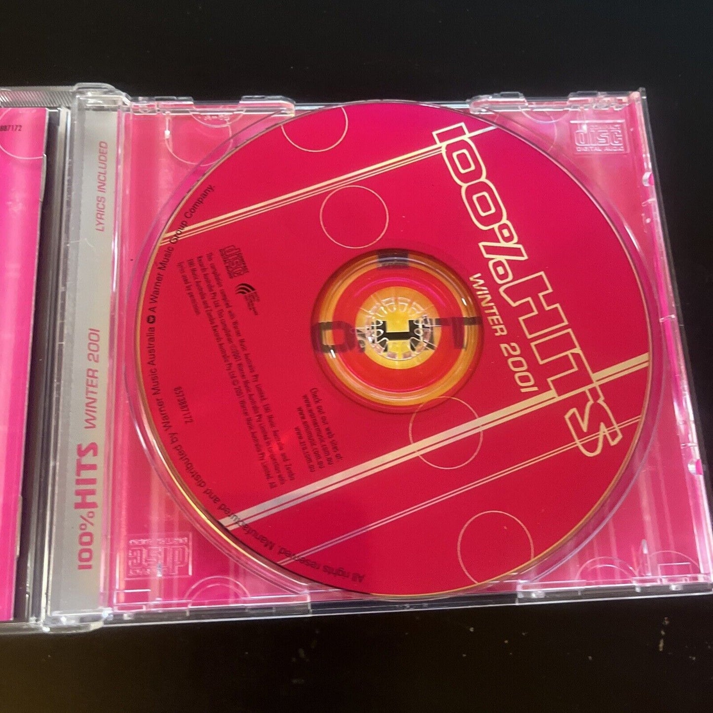 100% Hits Winter 2001 (CD, 2001) 20 Track Compilation