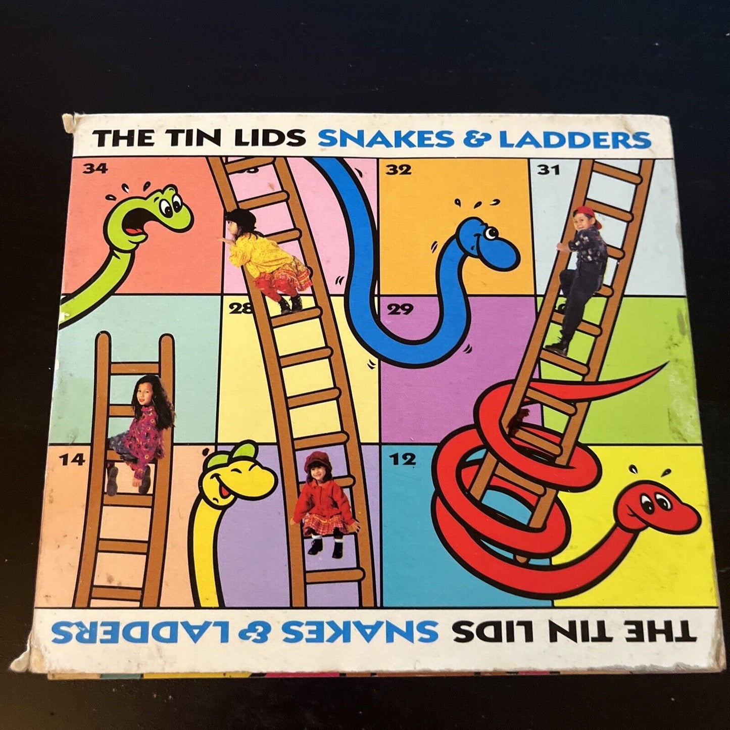 The Tin Lids - Snakes & Ladders (CD, 1992) Digipak