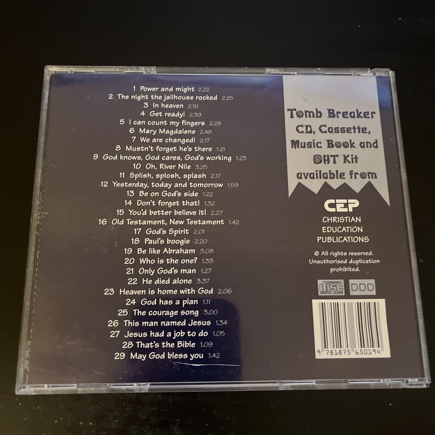 Tomb Breaker 2 - More Christian Songs For Children (CD)