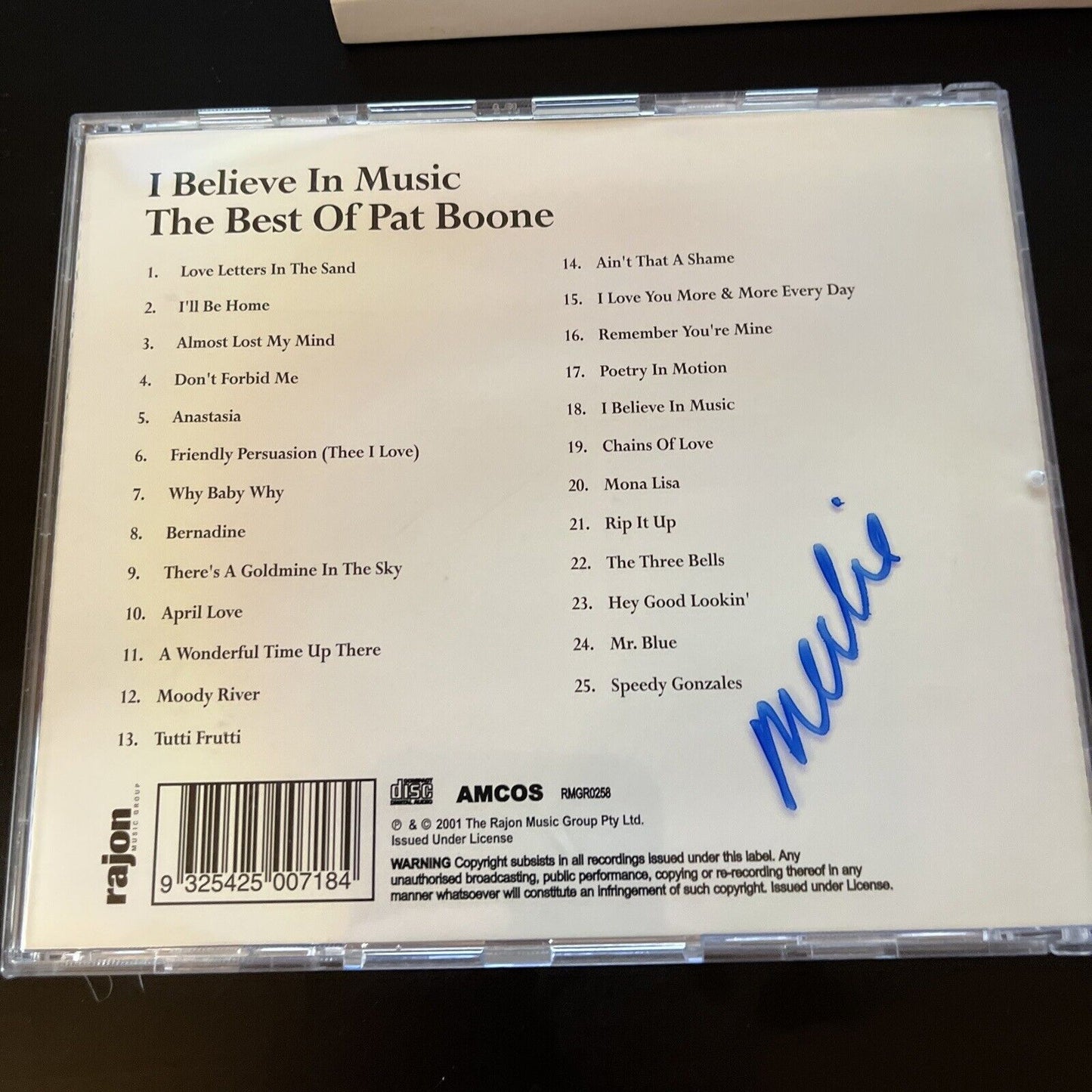 Pat Boone - The Best Of Pat Boone - I Believe In Music (CD, 2001)