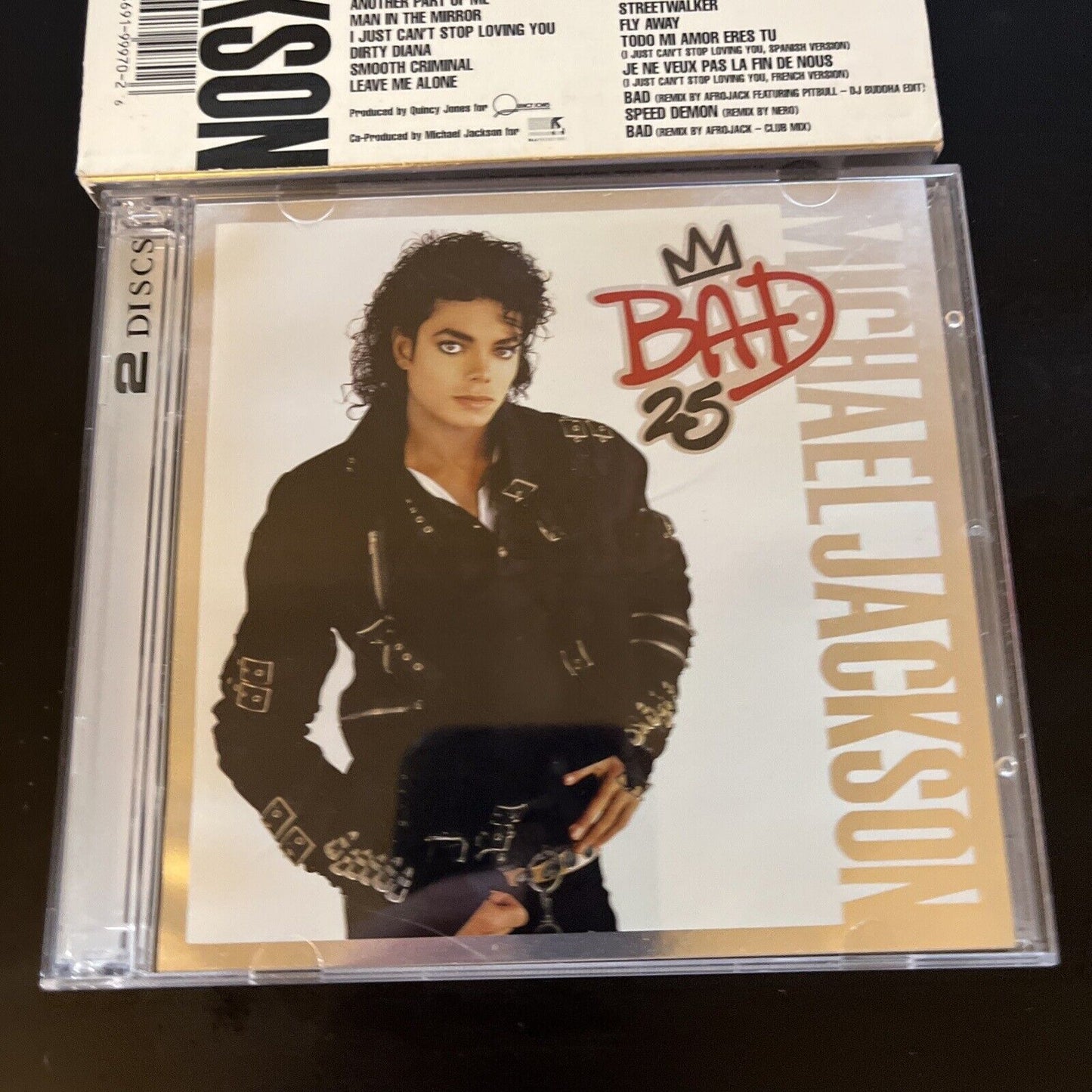 Michael Jackson - Bad [25th Anniversary Edition] (CD, 2012, 2-Disc)