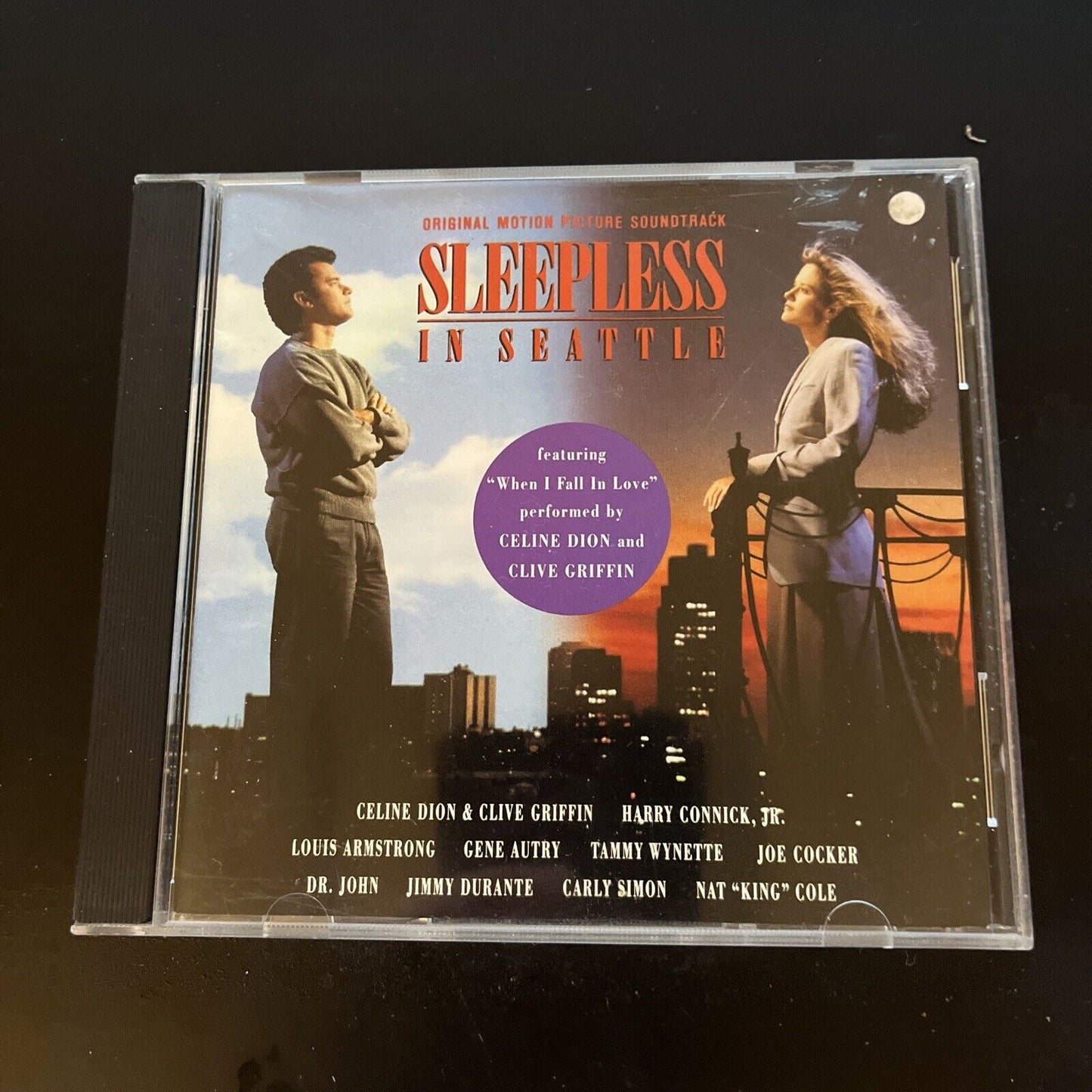 Sleepless In Seattle Soundtrack (CD, 1993) Dr. John Joe Cocker, Celine Dion