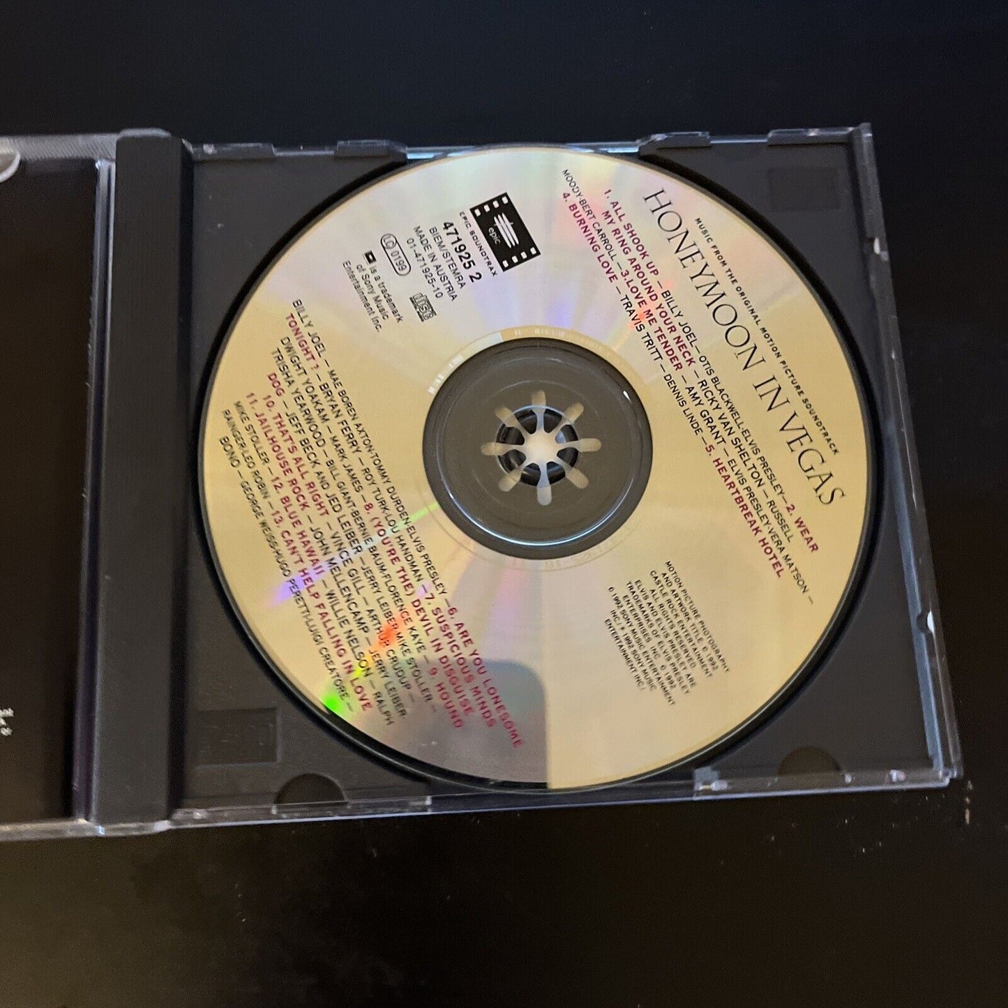 Honeymoon In Vegas - Music From The Motion Picture (CD, 1992)