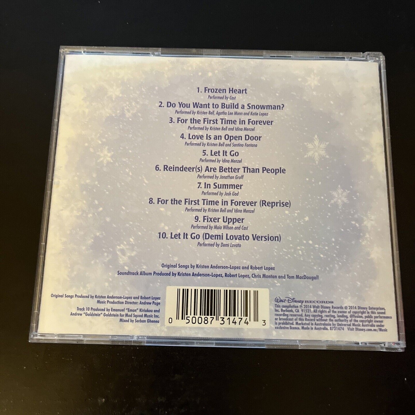 Disney Frozen: The Songs by Original Soundtrack (CD, 2014)