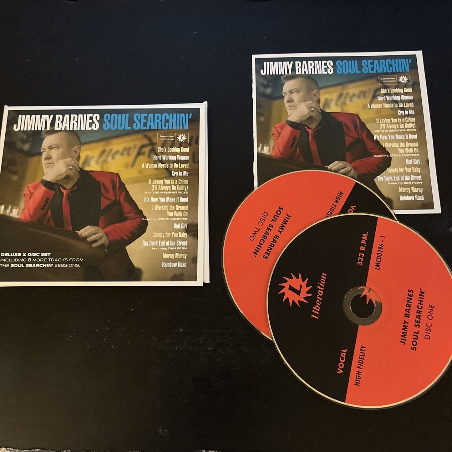 Jimmy Barnes - Soul Searchin [Limited Edition Deluxe Version] (CD, 2016, 2-Disc)