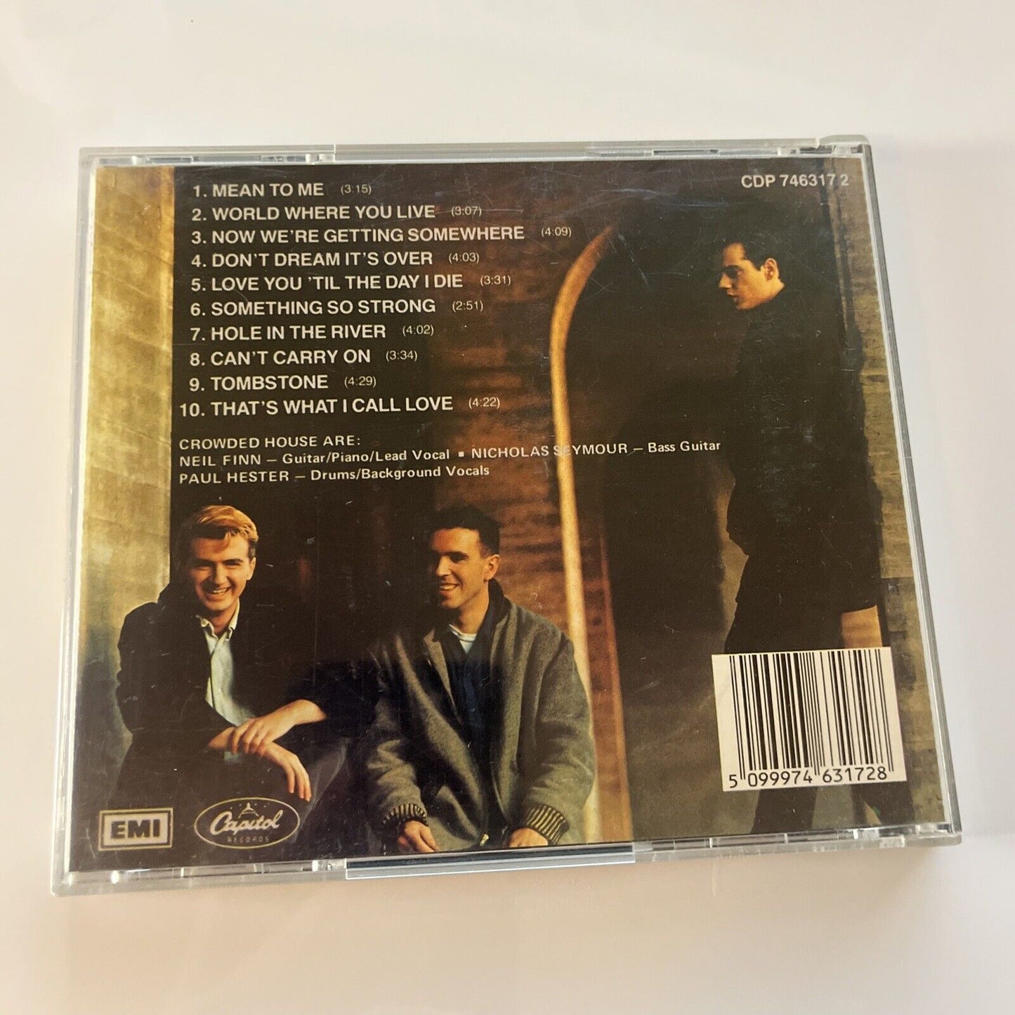 Crowded House By Crowded House (CD, 1986) CDP7463172