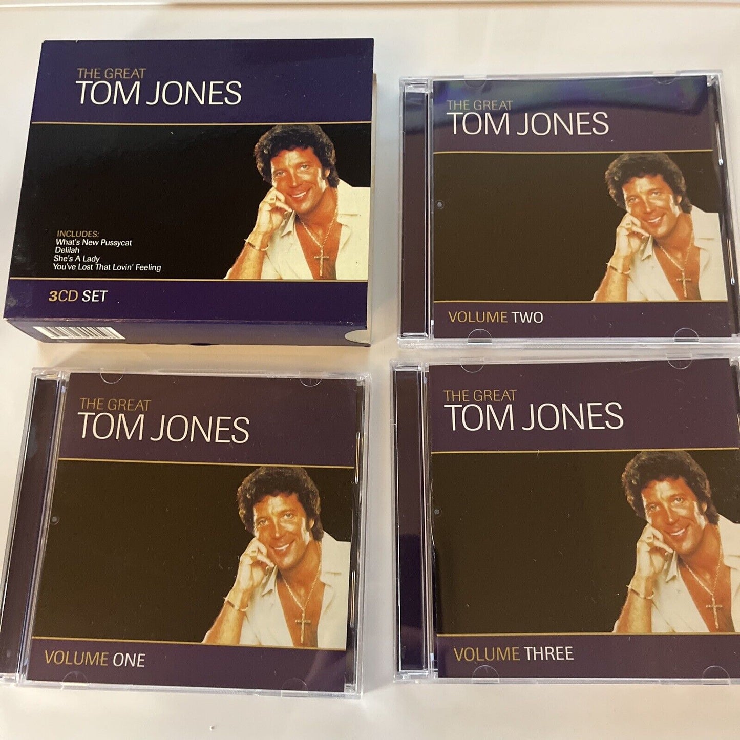 Tom Jones - The Great Tom Jones (CD, 1999, 3-Disc)